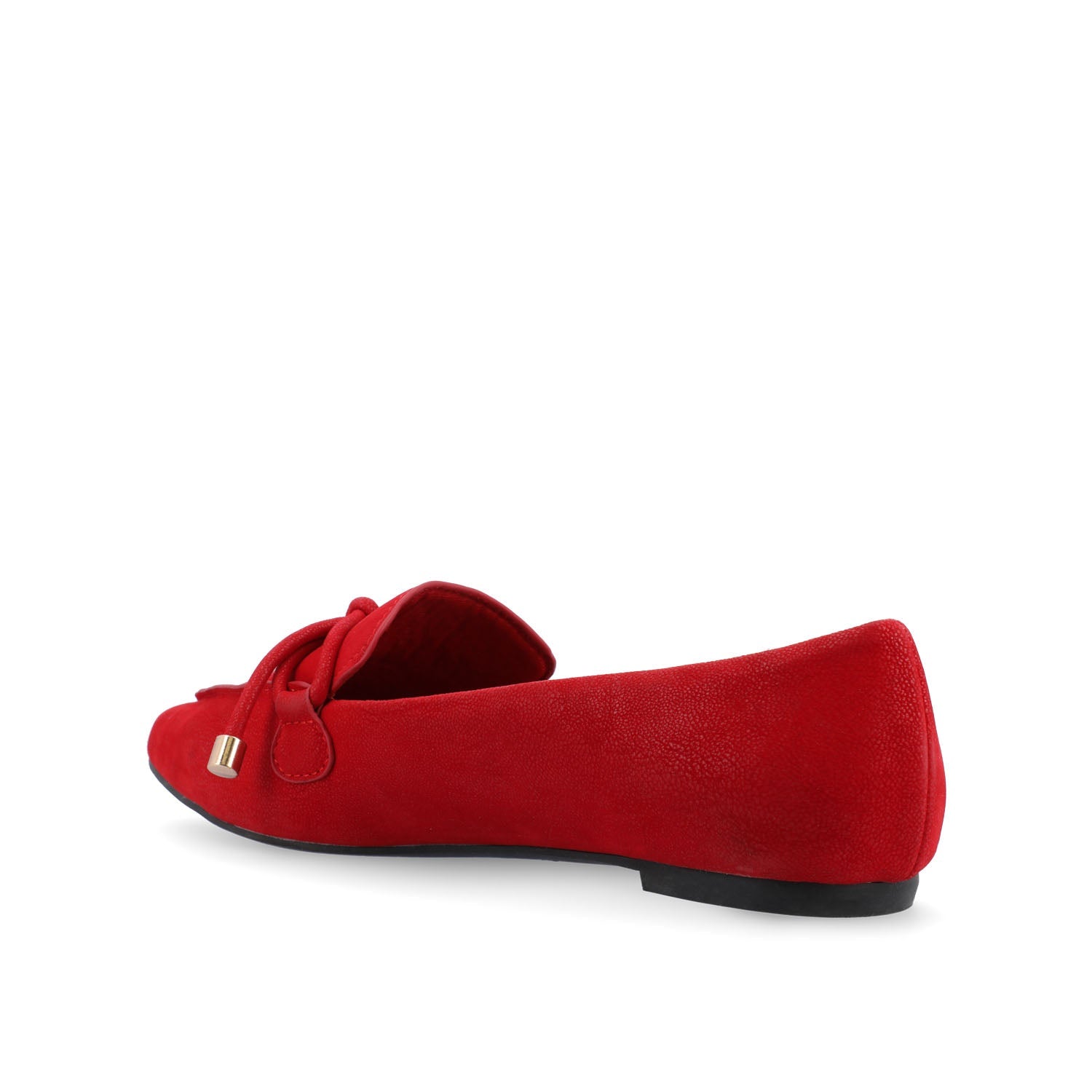 MURIEL LOAFER FLATS IN NARROW - Red