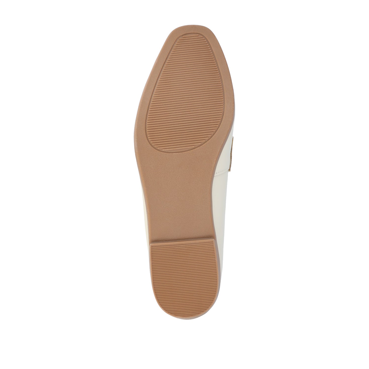 MYEESHA PENNY LOAFER FLAT IN VEGAN LEATHER - Bone