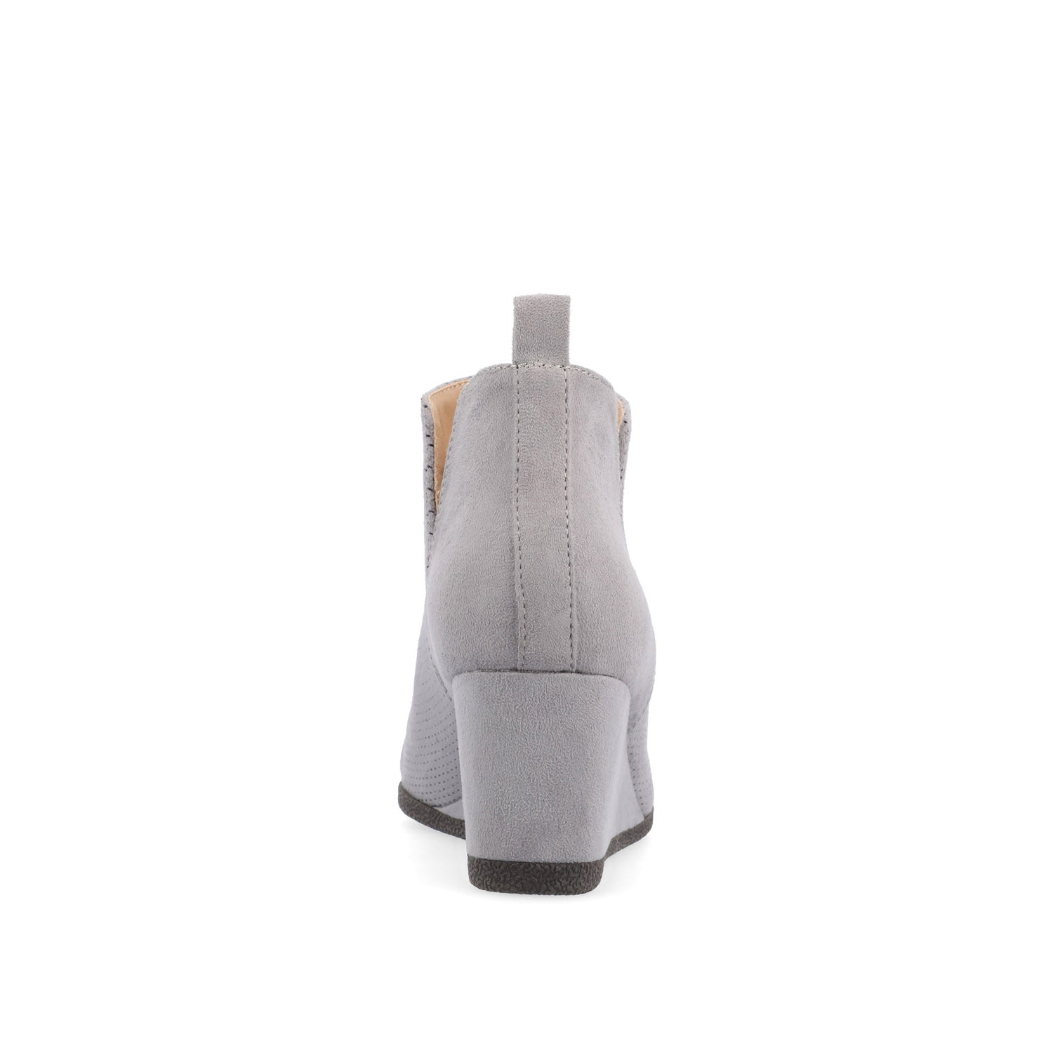 MYLEE WEDGE HEELED BOOTIES IN WIDE - Grey