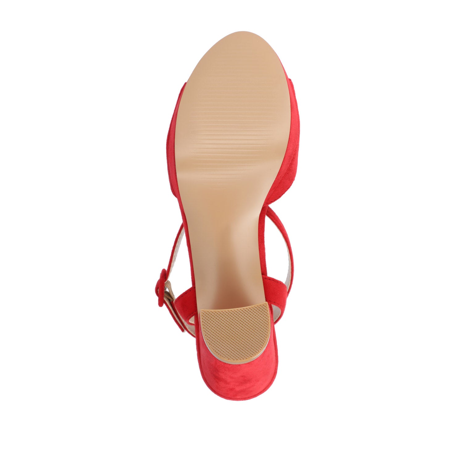 NAIRRI VEGAN LEATHER STRAPPY HEELS IN WIDE