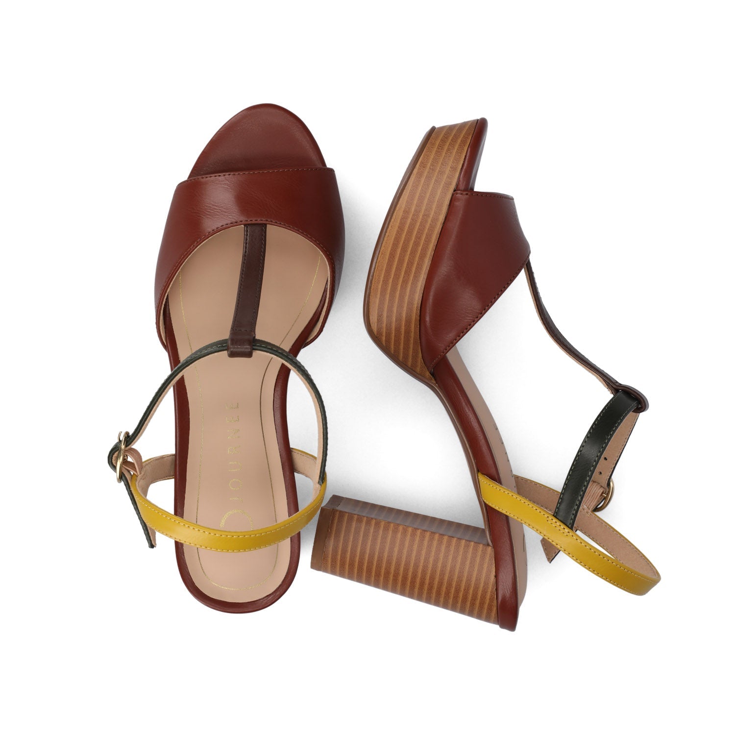 NALIE PLATFORM DRESS SANDALS - Multi