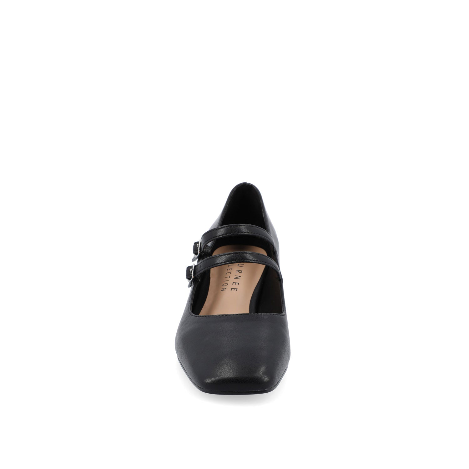 NALLY MARY JANE PUMP HEELS IN VEGAN LEATHER