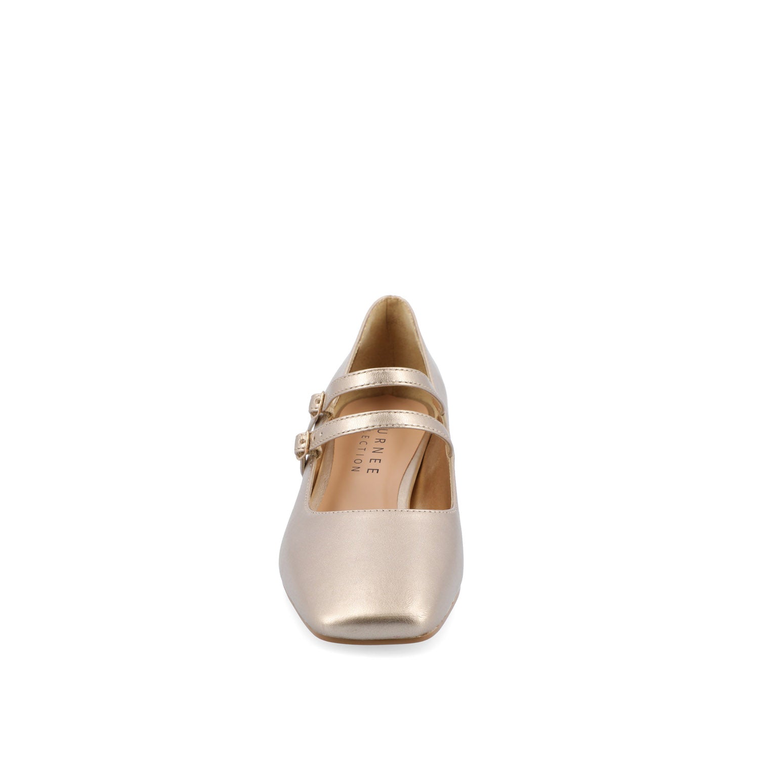 NALLY MARY JANE PUMP HEELS IN VEGAN LEATHER