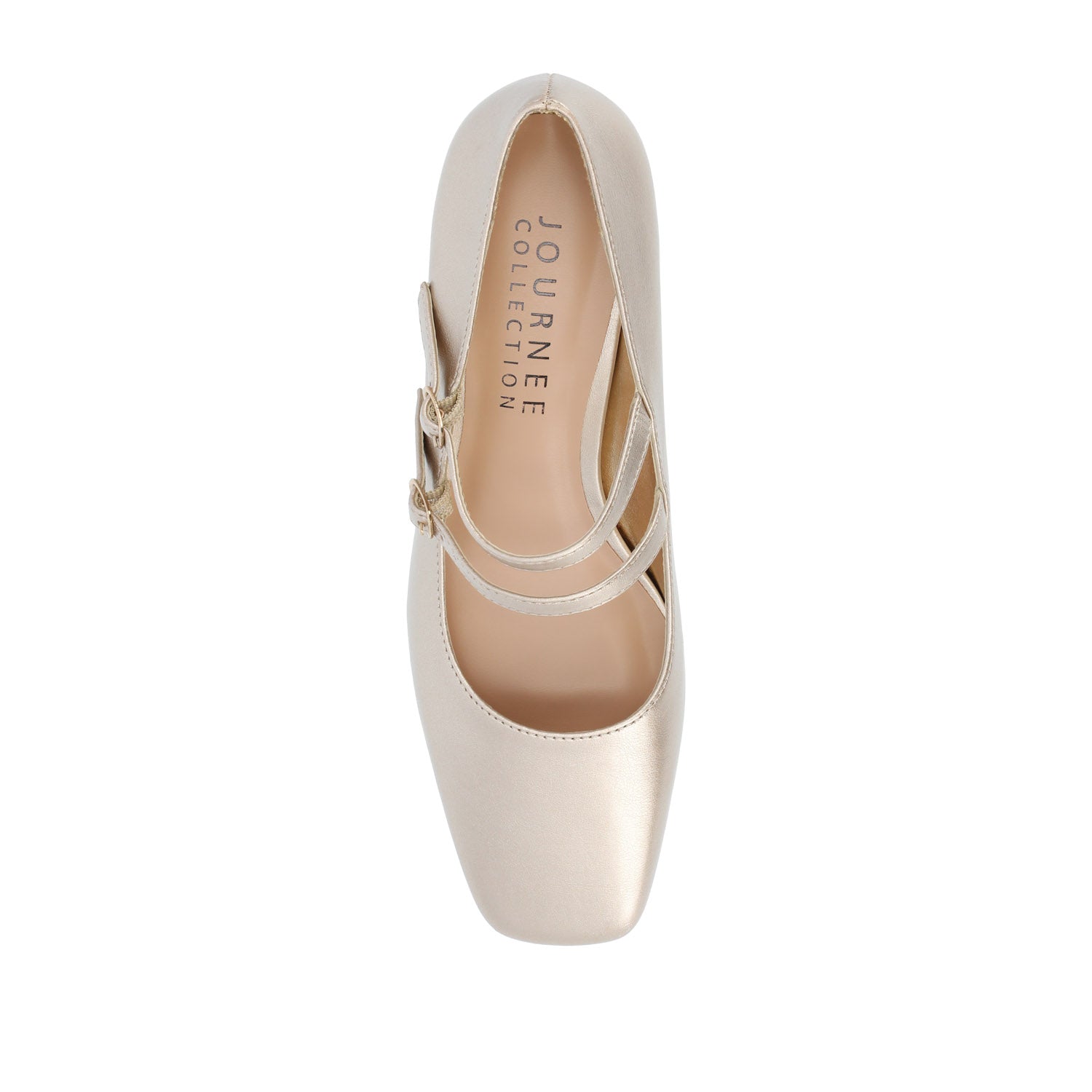 NALLY MARY JANE PUMP HEELS IN VEGAN LEATHER