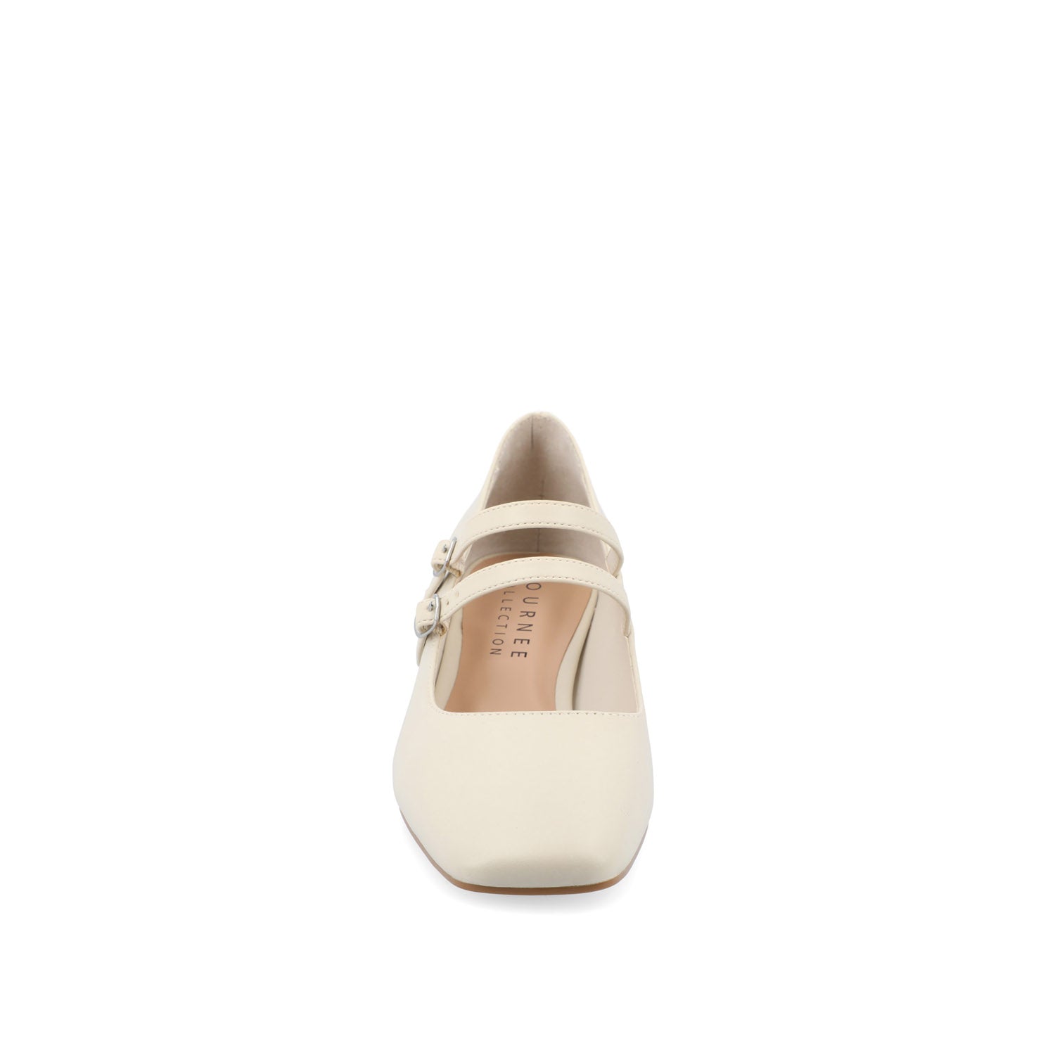 NALLY MARY JANE PUMP HEELS IN VEGAN LEATHER - Off White