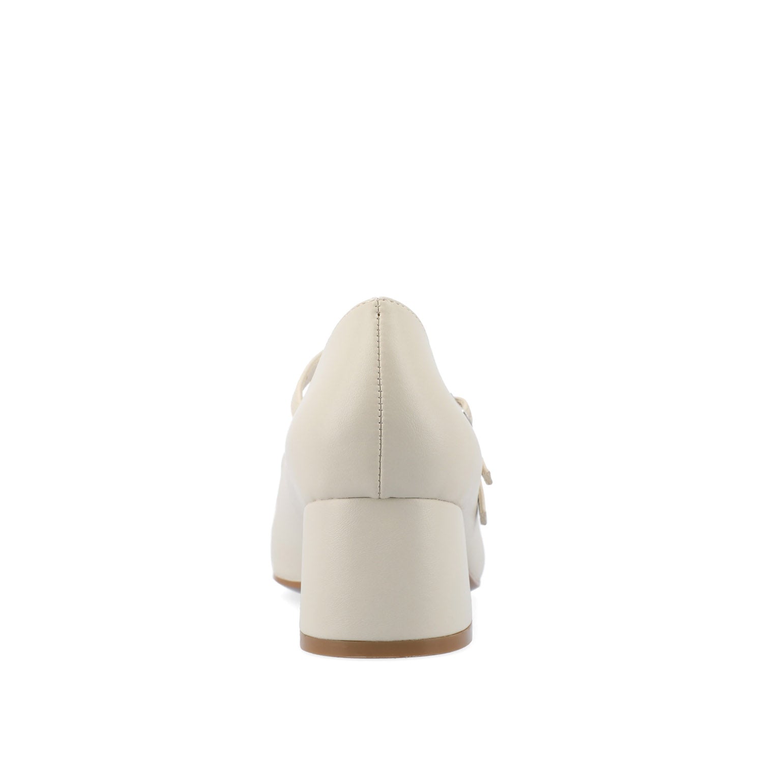 NALLY MARY JANE PUMP HEELS IN VEGAN LEATHER