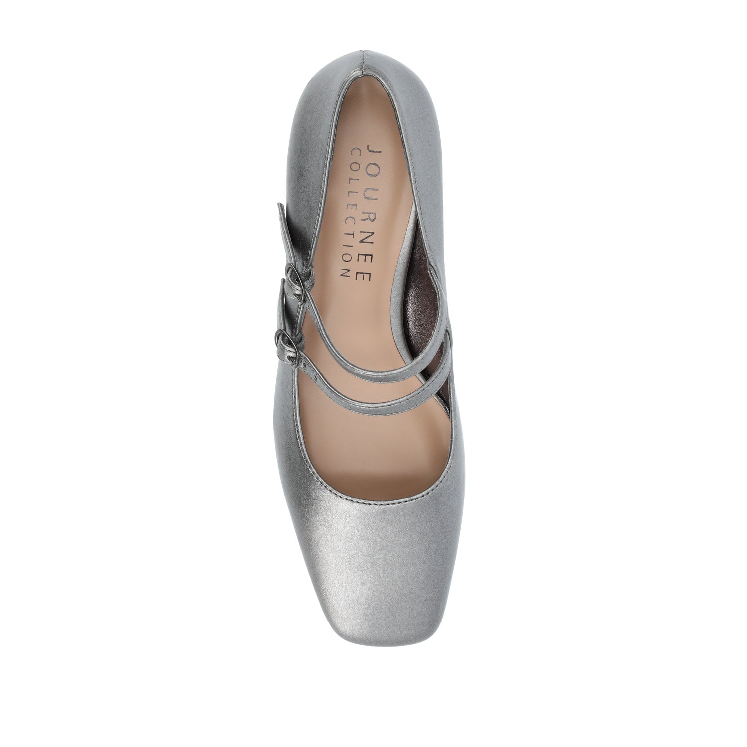 NALLY MARY JANE PUMP HEELS IN VEGAN LEATHER
