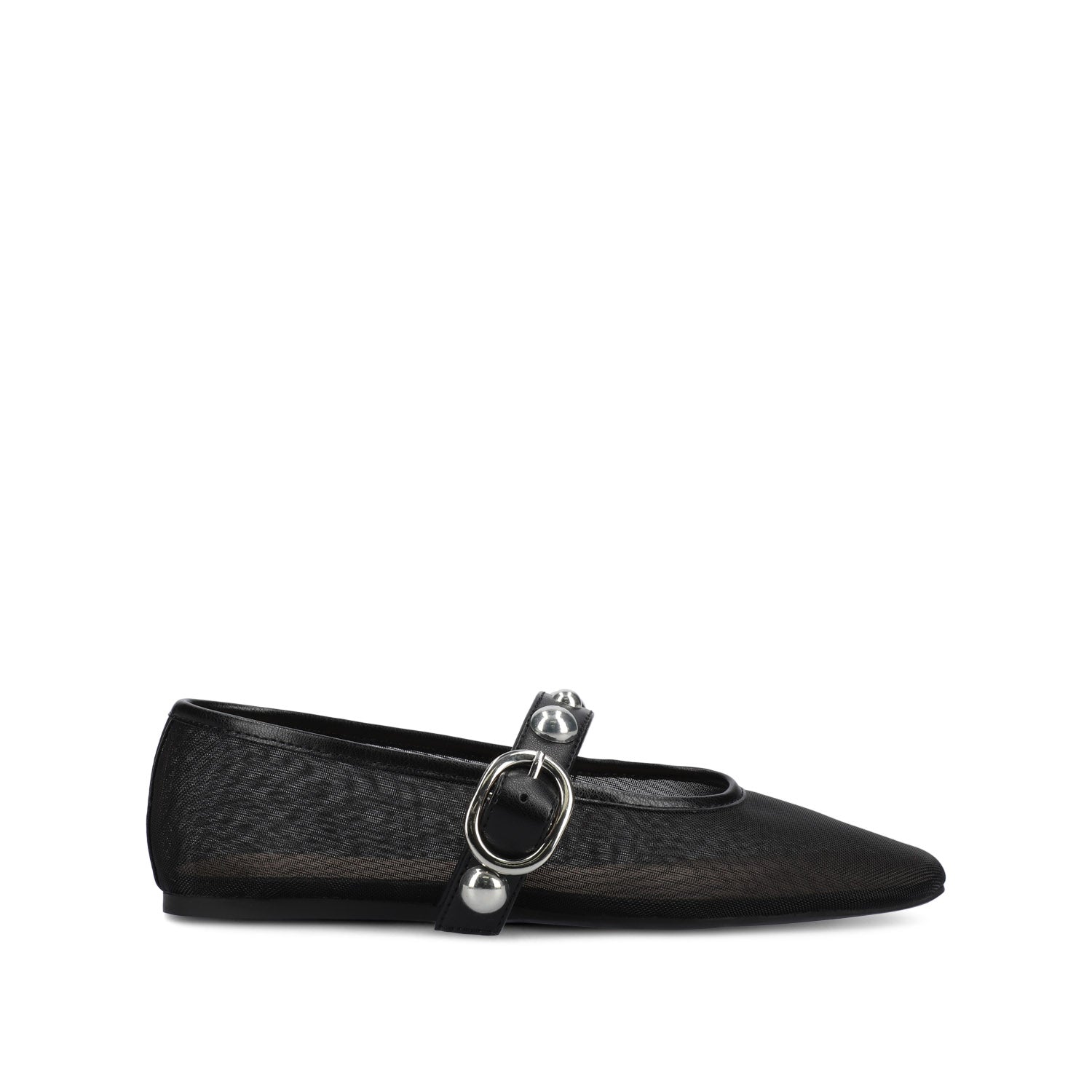 NAVEAH BALLET FLATS - Black Mesh