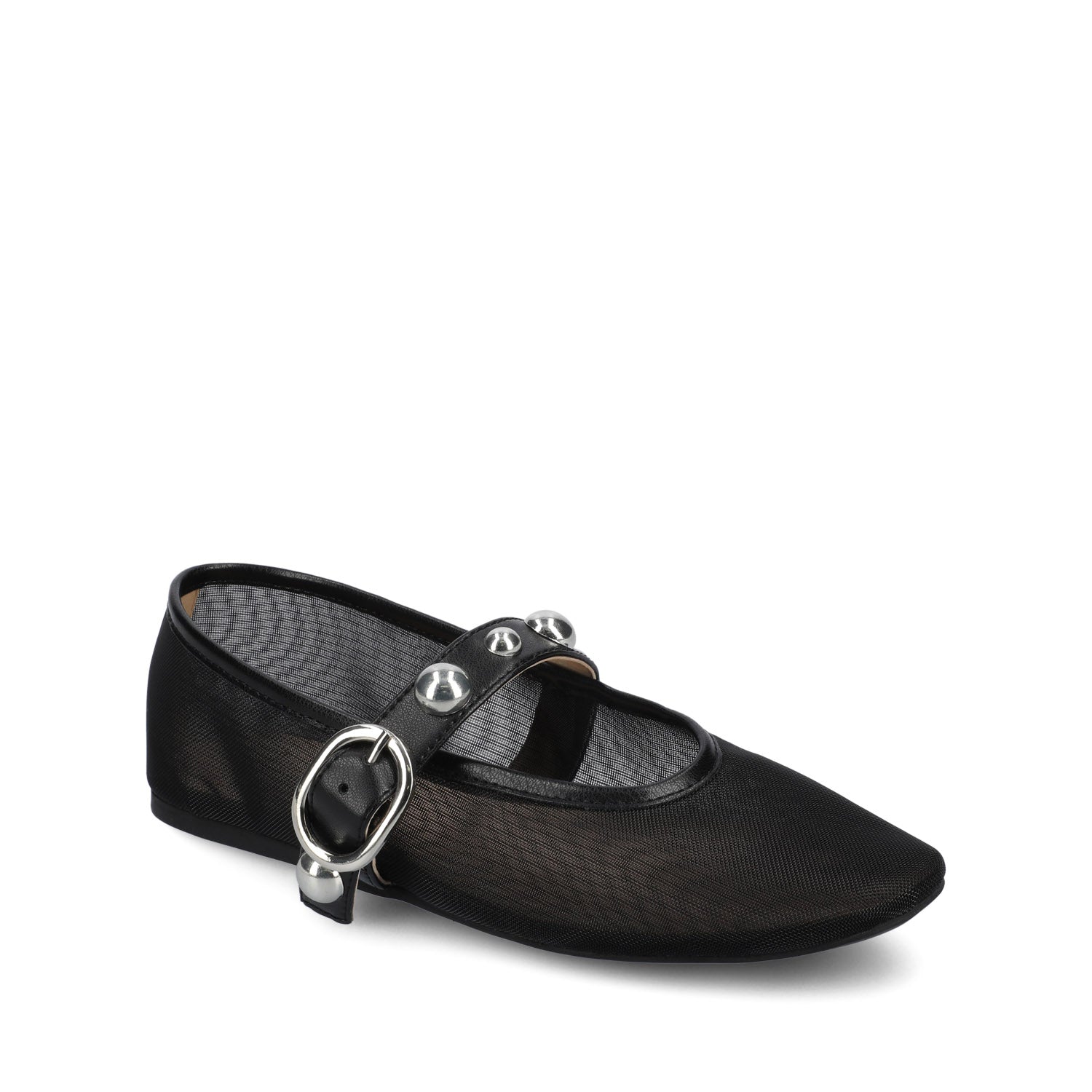 NAVEAH BALLET FLATS - Black Mesh