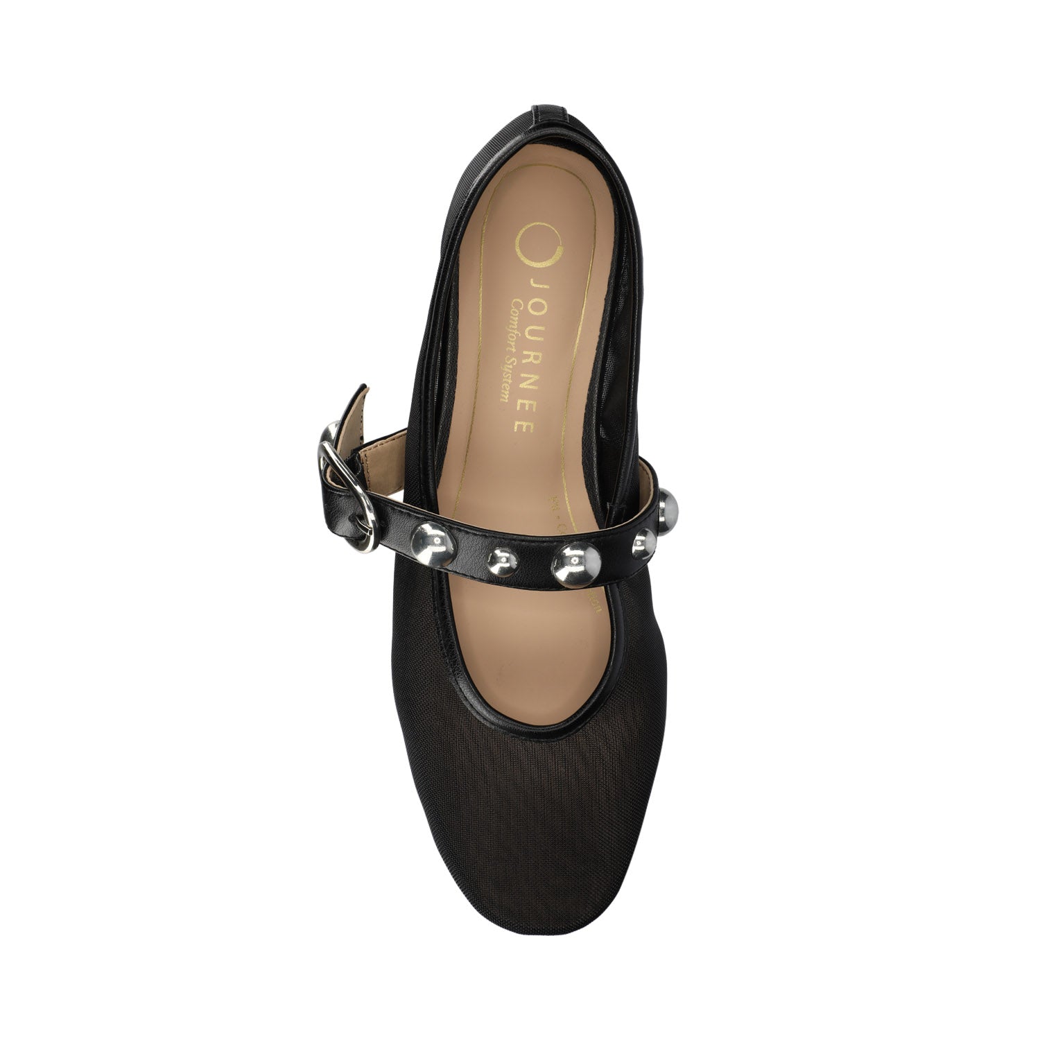 NAVEAH BALLET FLATS - Black Mesh