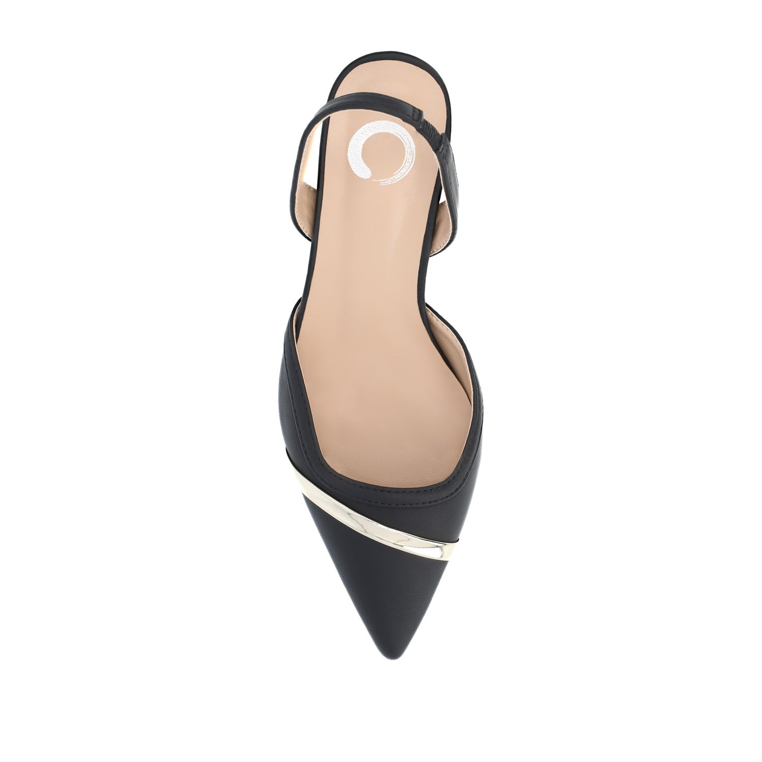 NELLIA SLINGBACK KITTEN HEELS IN TWEED - Black