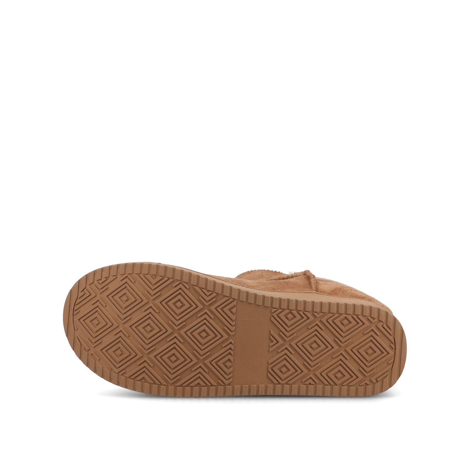 NOA SLIPPER BOOTIES IN FAUX SUEDE - Tan Faux Suede