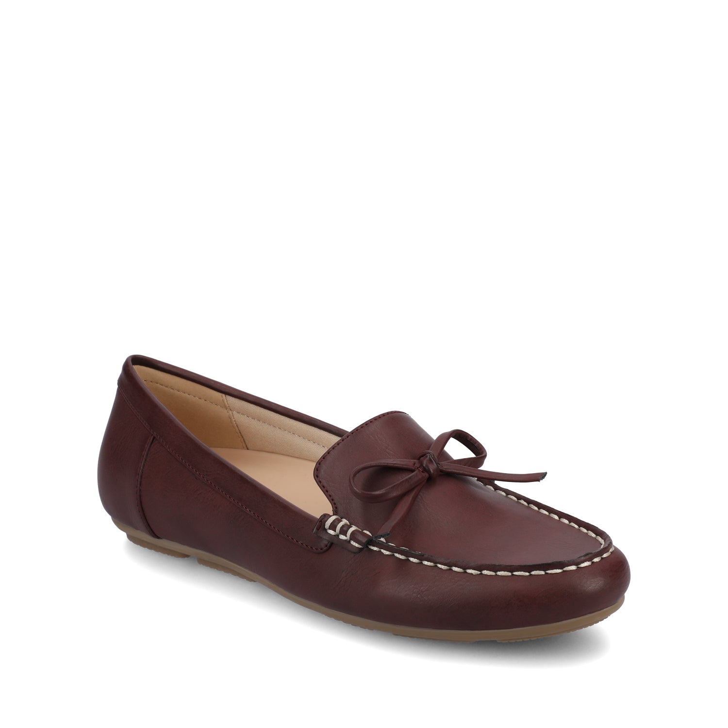 NOVELLA DRIVING LOAFER IN WIDE - Oxblood