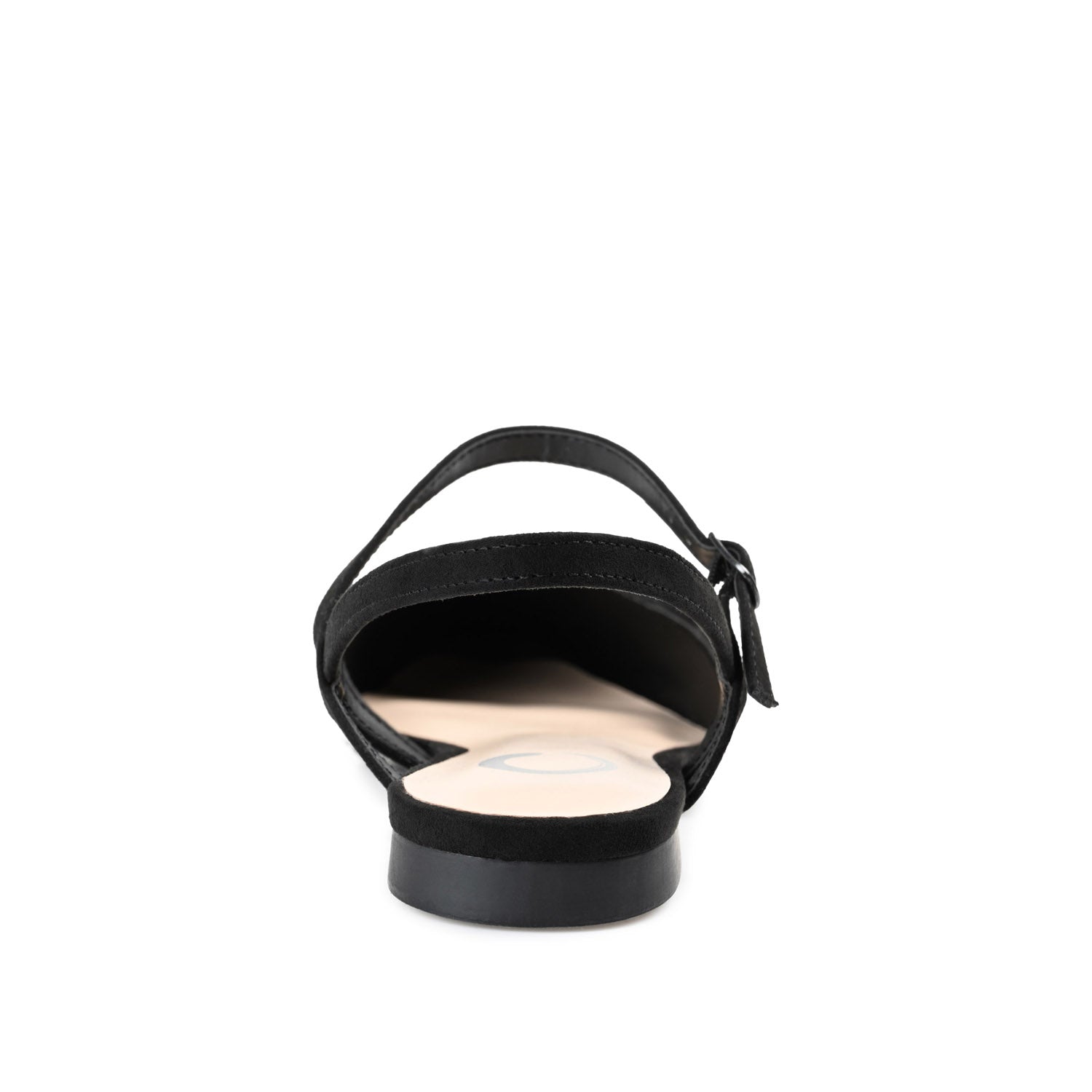 NYSHA GLITTERED FORMAL FLATS IN NARROW - Black