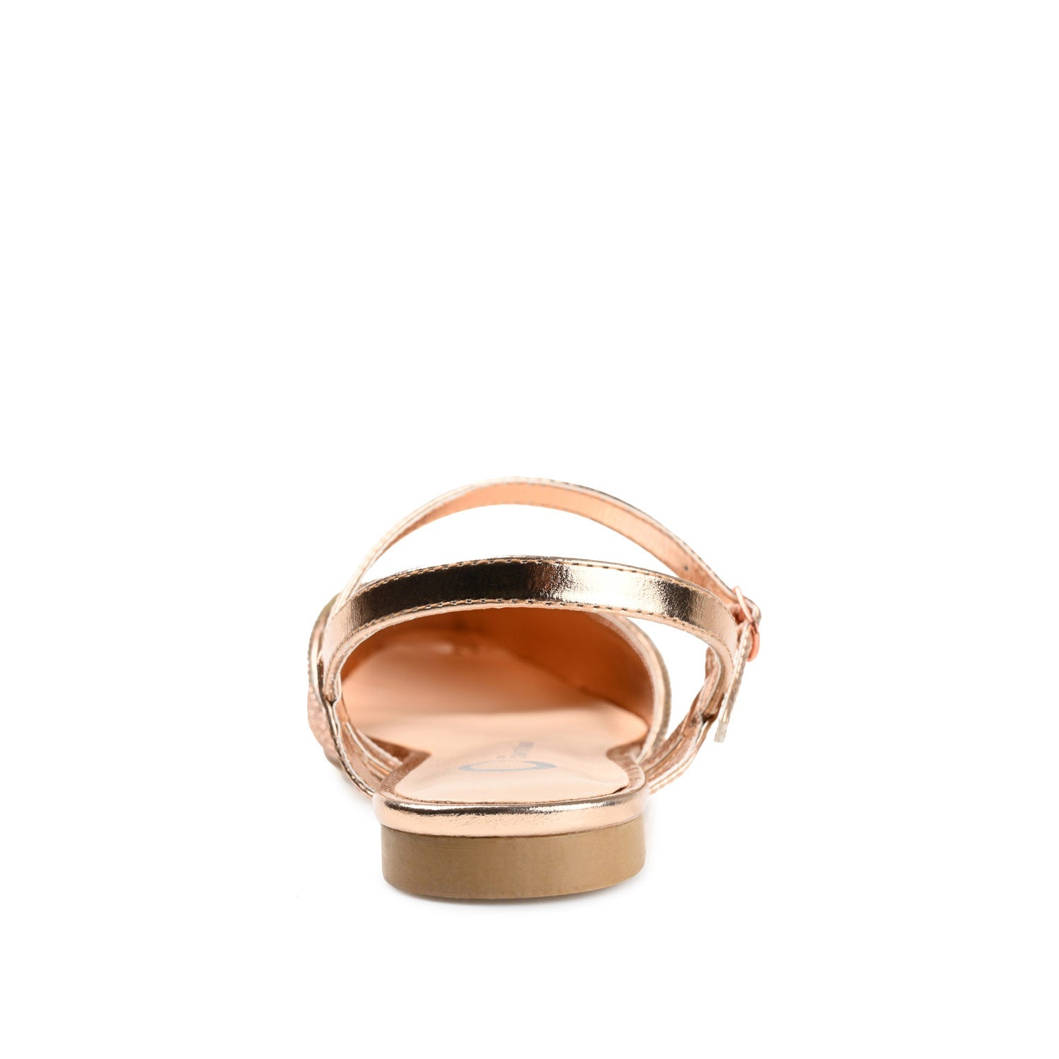 NYSHA FORMAL FLATS IN GLITTER MATERIAL - Bronze