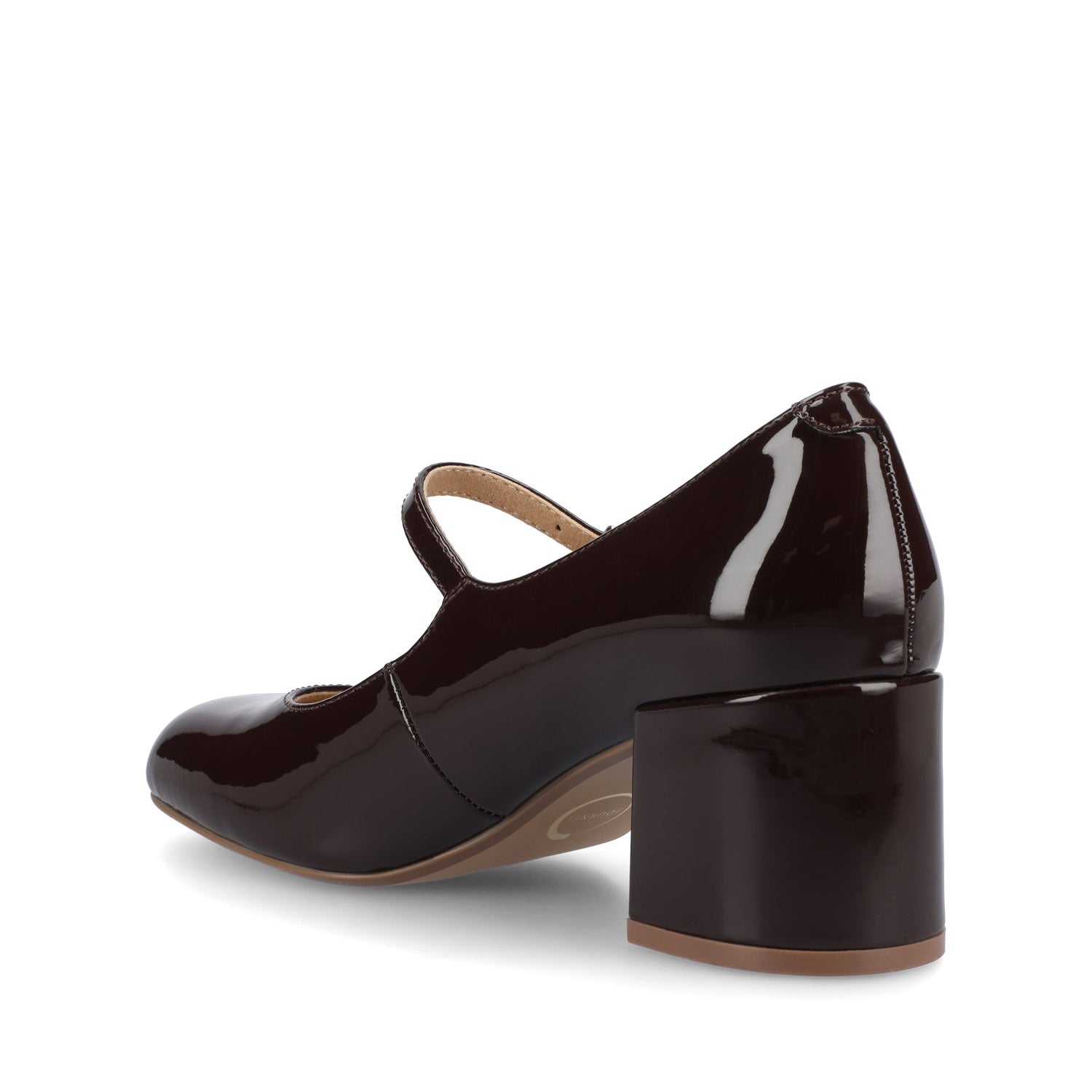 OKENNA LOW HEEL PUMP - Chocolate
