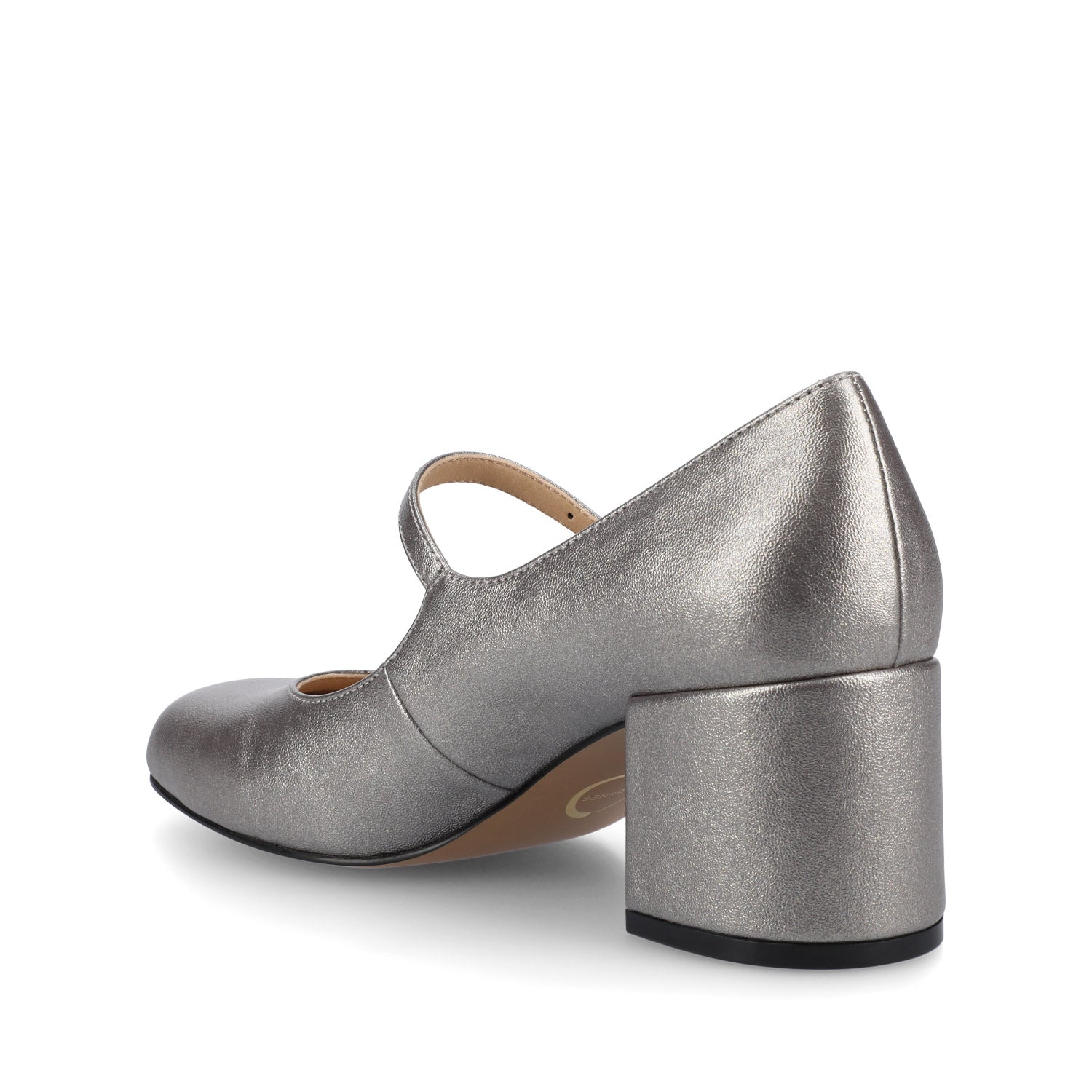 OKENNA LOW HEEL PUMP - Pewter