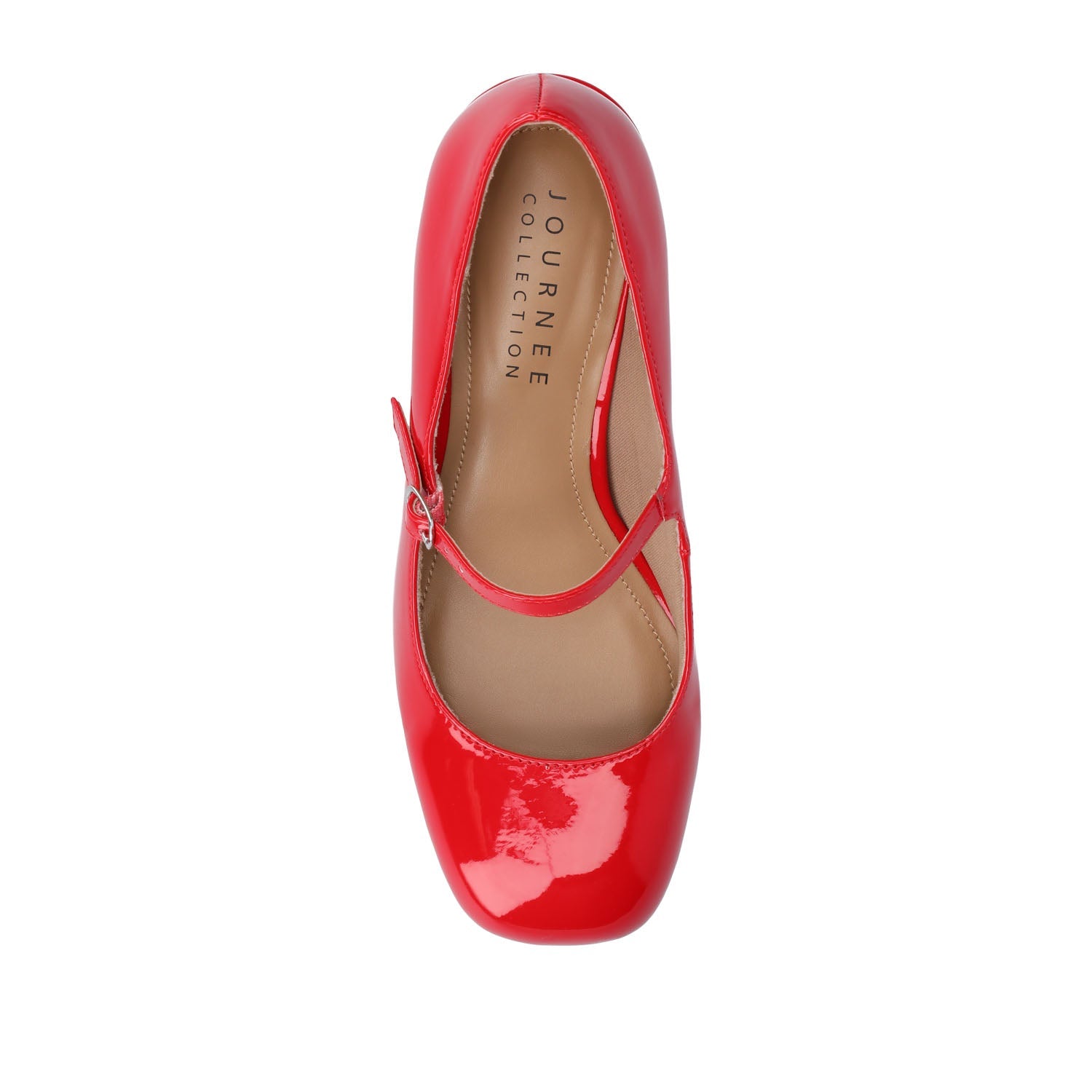 OKENNA MARY JANE PUMP HEELS - Red