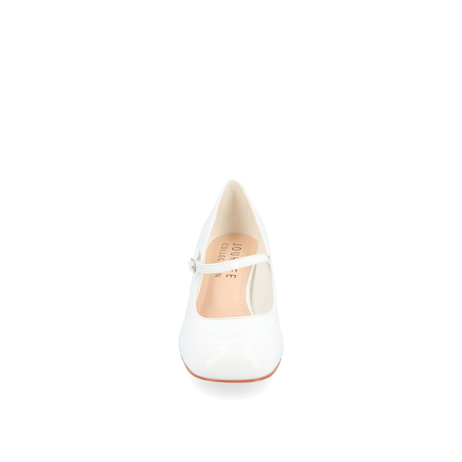 OKENNA MARY JANE PUMP HEELS IN WIDE - White