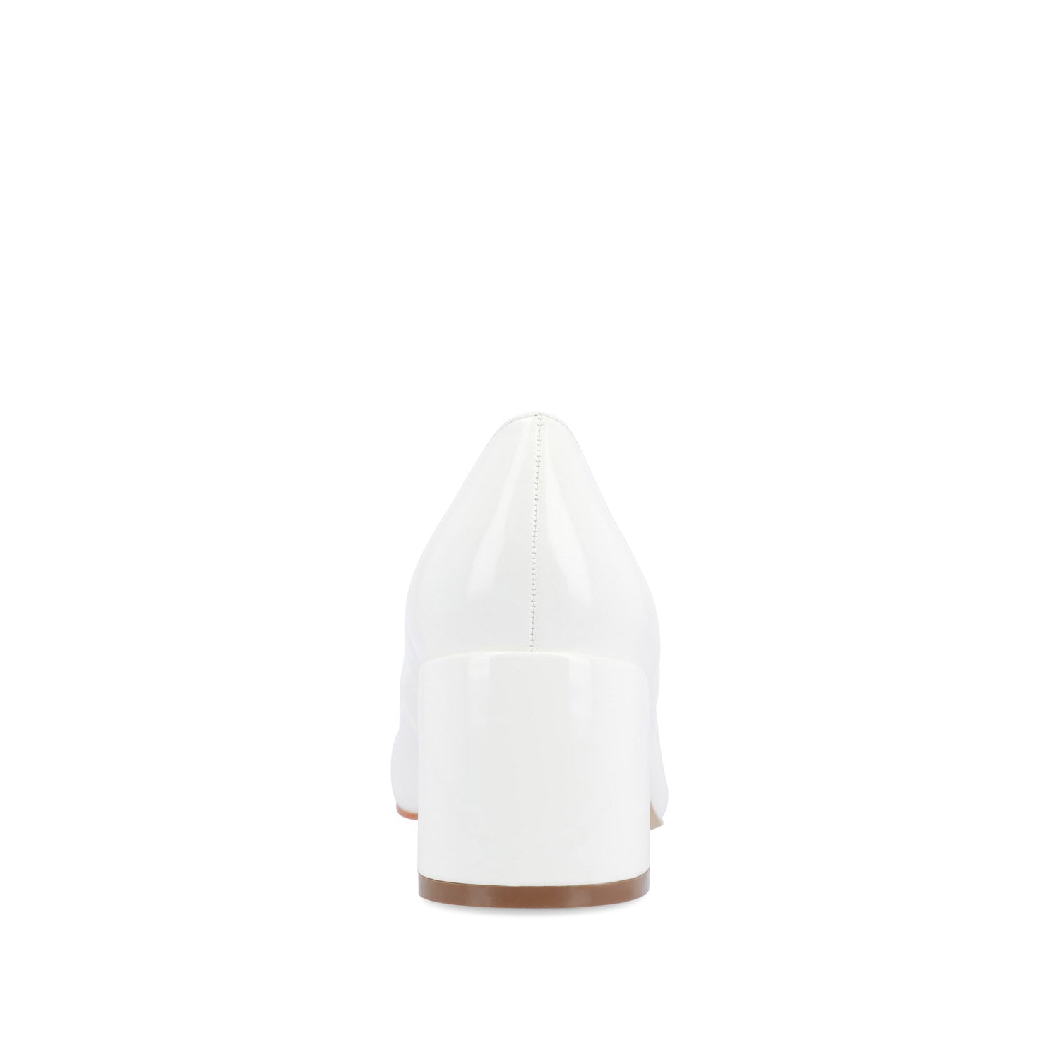 OKENNA MARY JANE PUMP HEELS IN WIDE - White