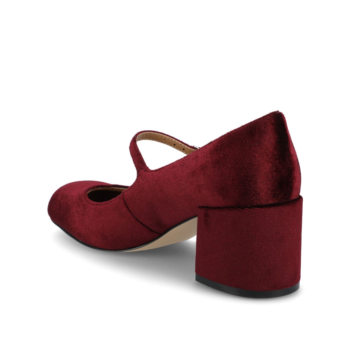 OKENNA MARY JANE PUMP HEELS - Wine