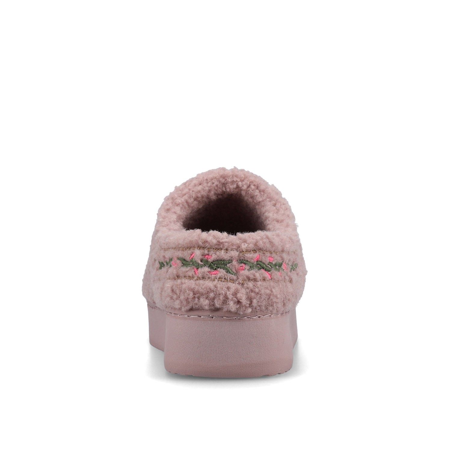 PALLMER SLIPPERS IN FAUX SHEARLING - Lilac Fleece