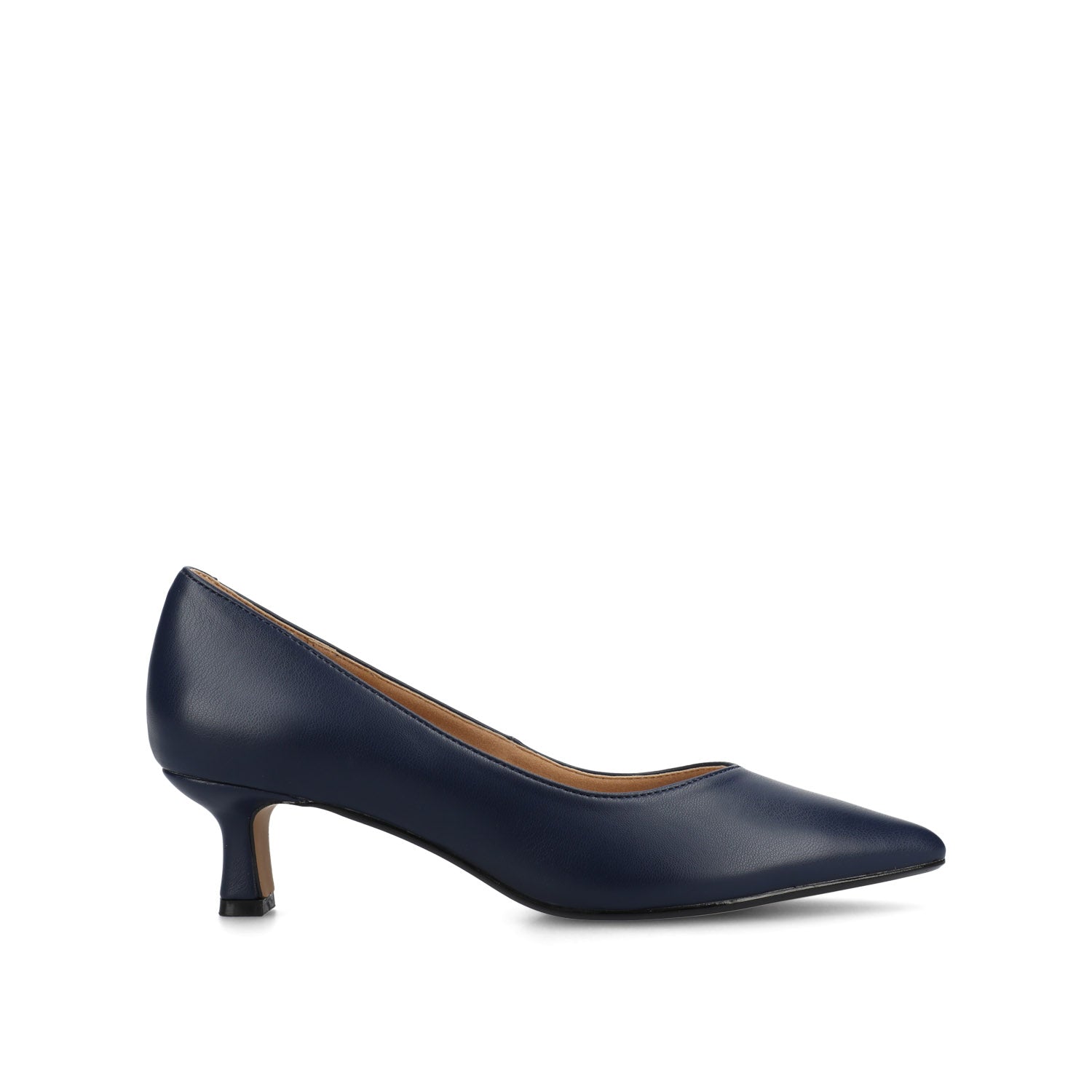 PAMMIE KITTEN HEELS IN VEGAN LEATHER