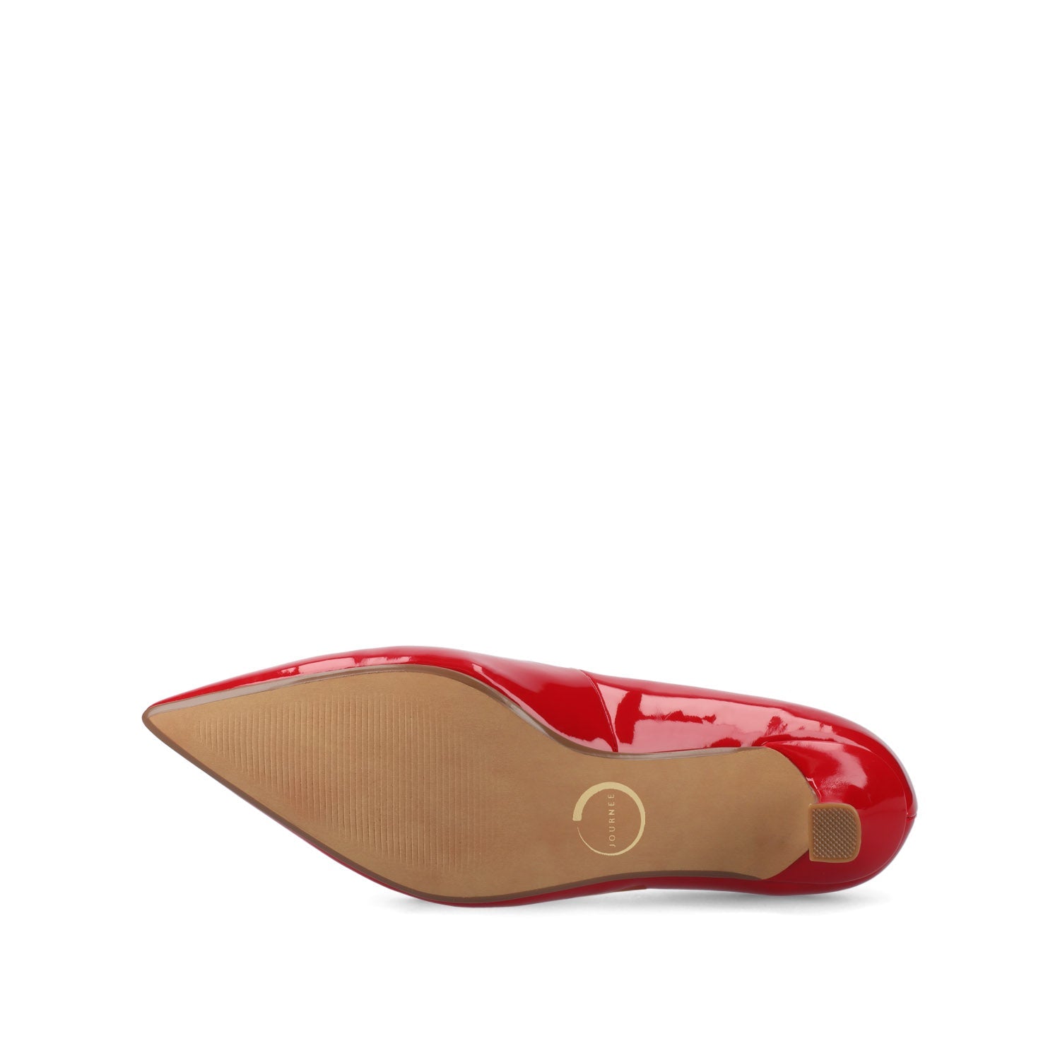 PAMMIE KITTEN HEELS IN PATENT - Red Patent