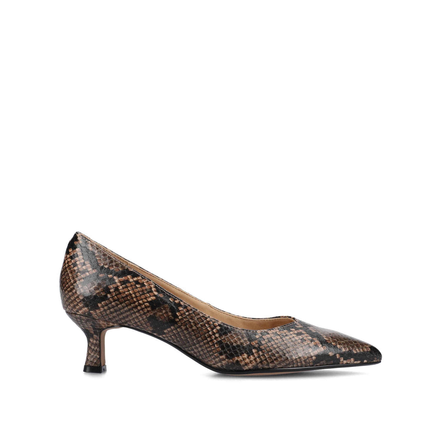 PAMMIE STATEMENT KITTEN HEELS