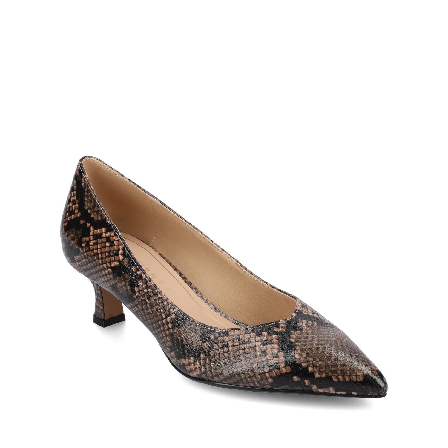 PAMMIE STATEMENT KITTEN HEELS