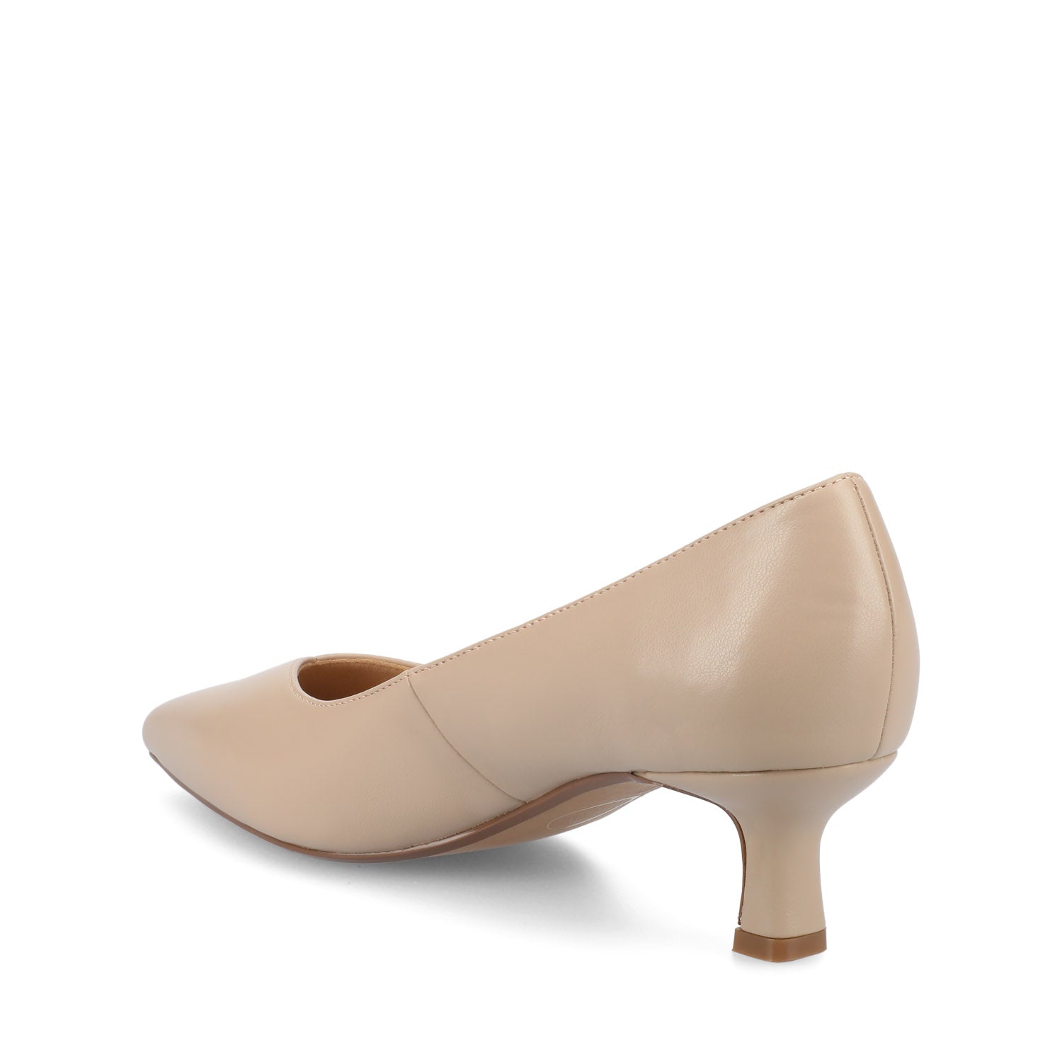 PAMMIE KITTEN HEELS IN VEGAN LEATHER