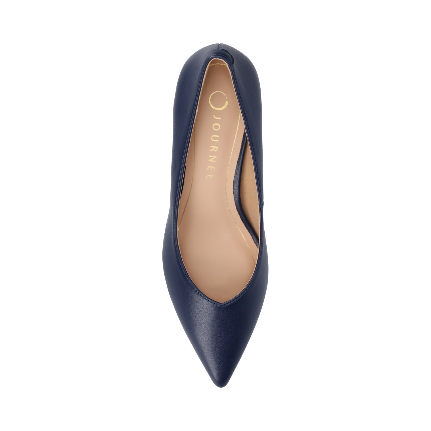 PAMMIE FAUX LEATHER KITTEN HEELS IN WIDE