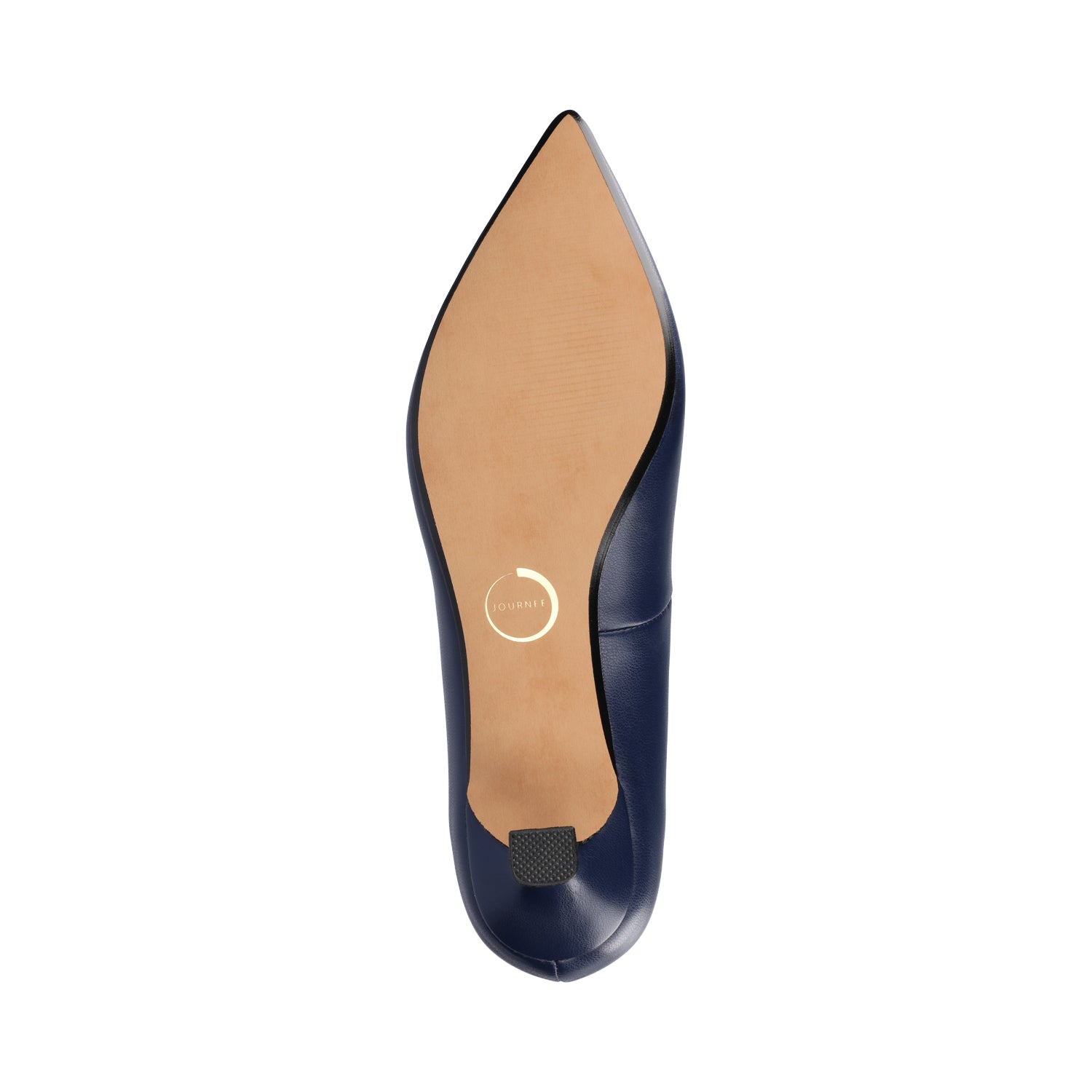 PAMMIE FAUX LEATHER KITTEN HEELS IN WIDE