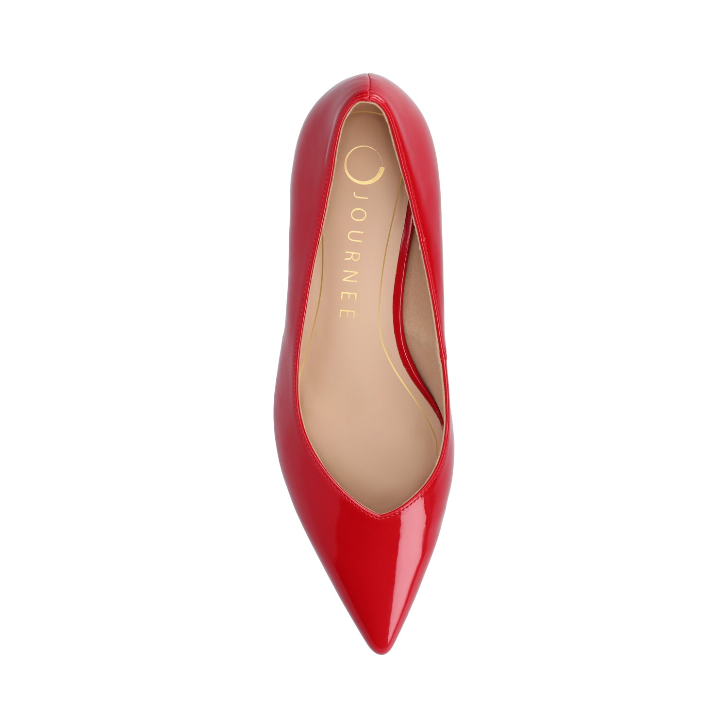 PAMMIE PATENT KITTEN HEELS IN WIDE