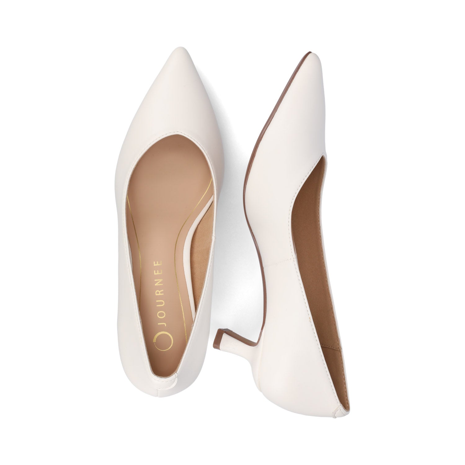 PAMMIE KITTEN HEELS IN VEGAN LEATHER