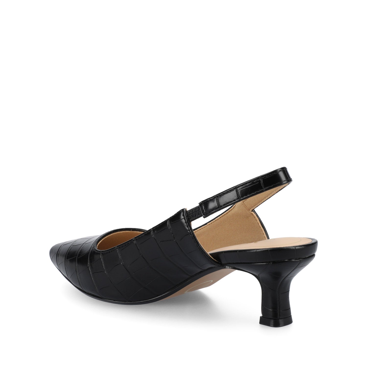 PAULINA SLINGBACK KITTEN HEELS IN PATENT
