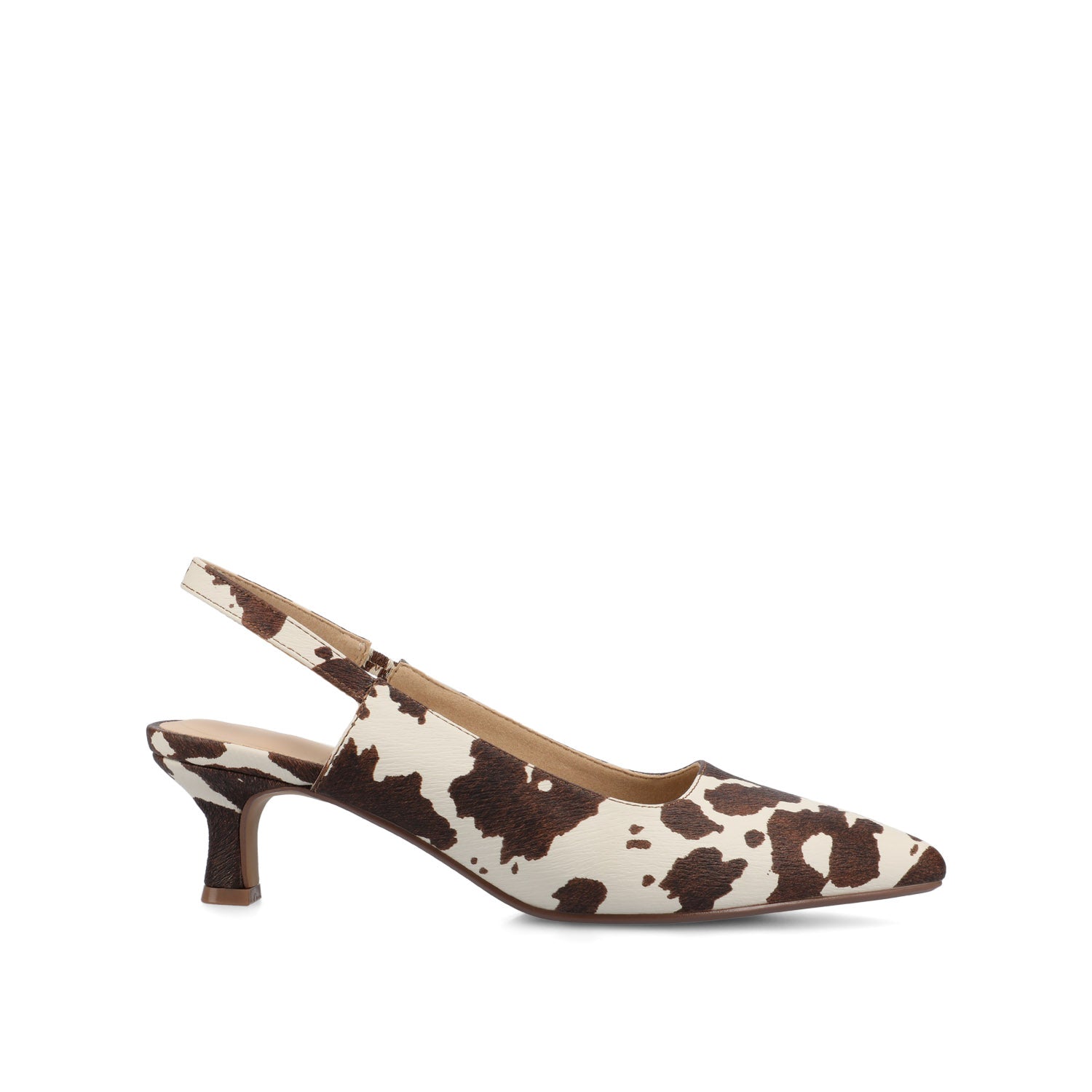 PAULINA KITTEN HEELS IN STATEMENT PATENT - Cow