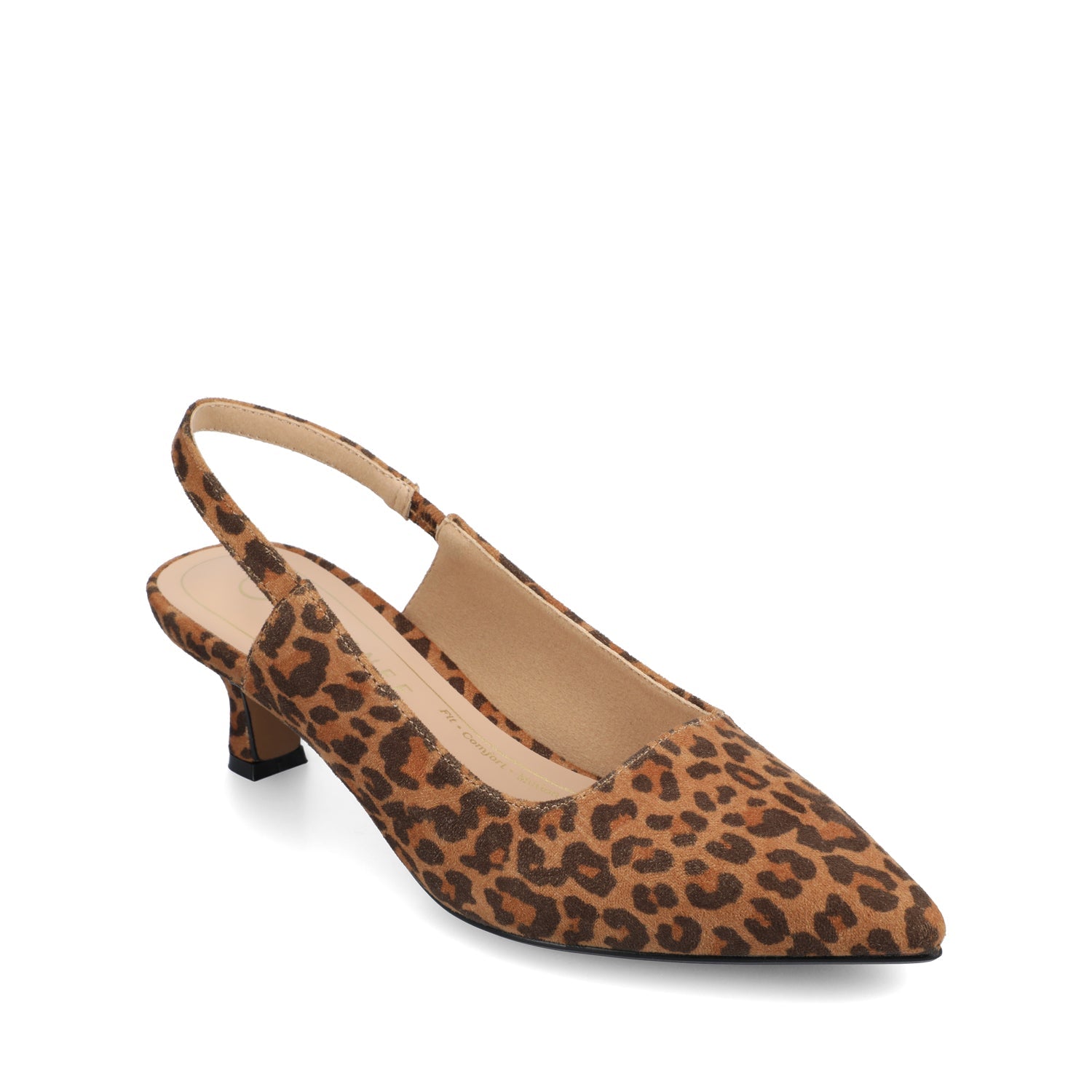 PAULINA SLING BACK PUMPS - Leopard