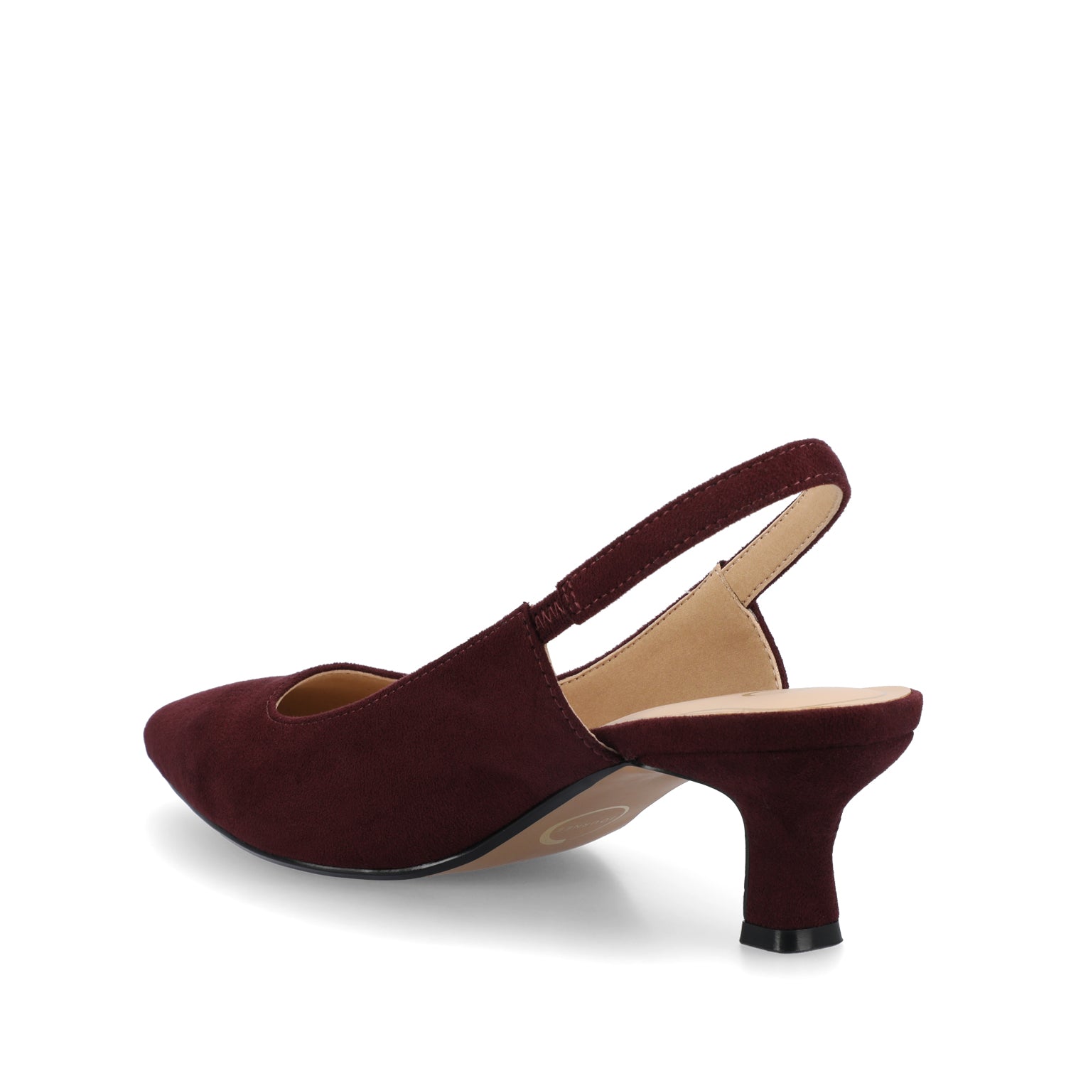 PAULINA SLING BACK PUMPS - Oxblood