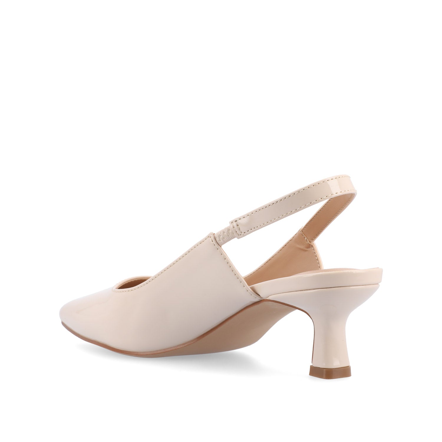 PAULINA KITTEN HEELS IN STATEMENT PATENT - Patent Nude