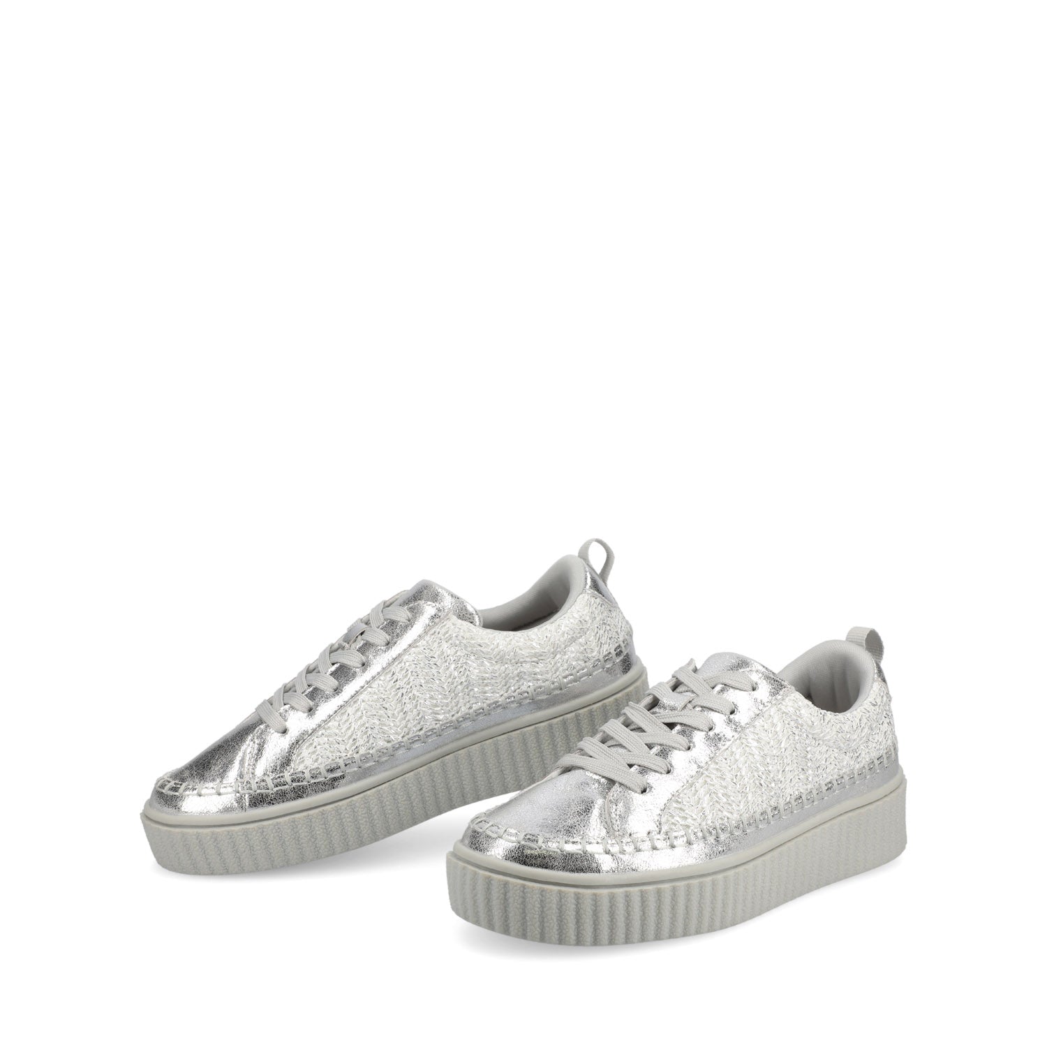 PAZEY CASUAL SNEAKERS - Silver