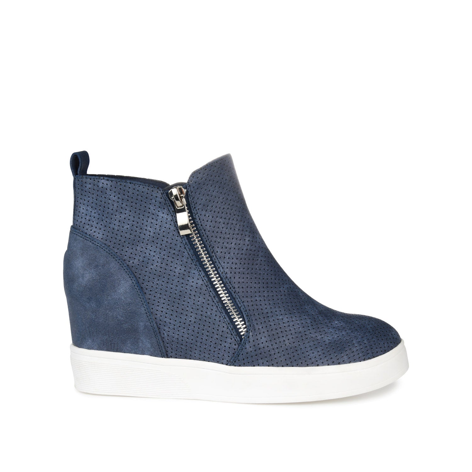PENNELOPE WEDGE SNEAKERS IN WIDE - Blue