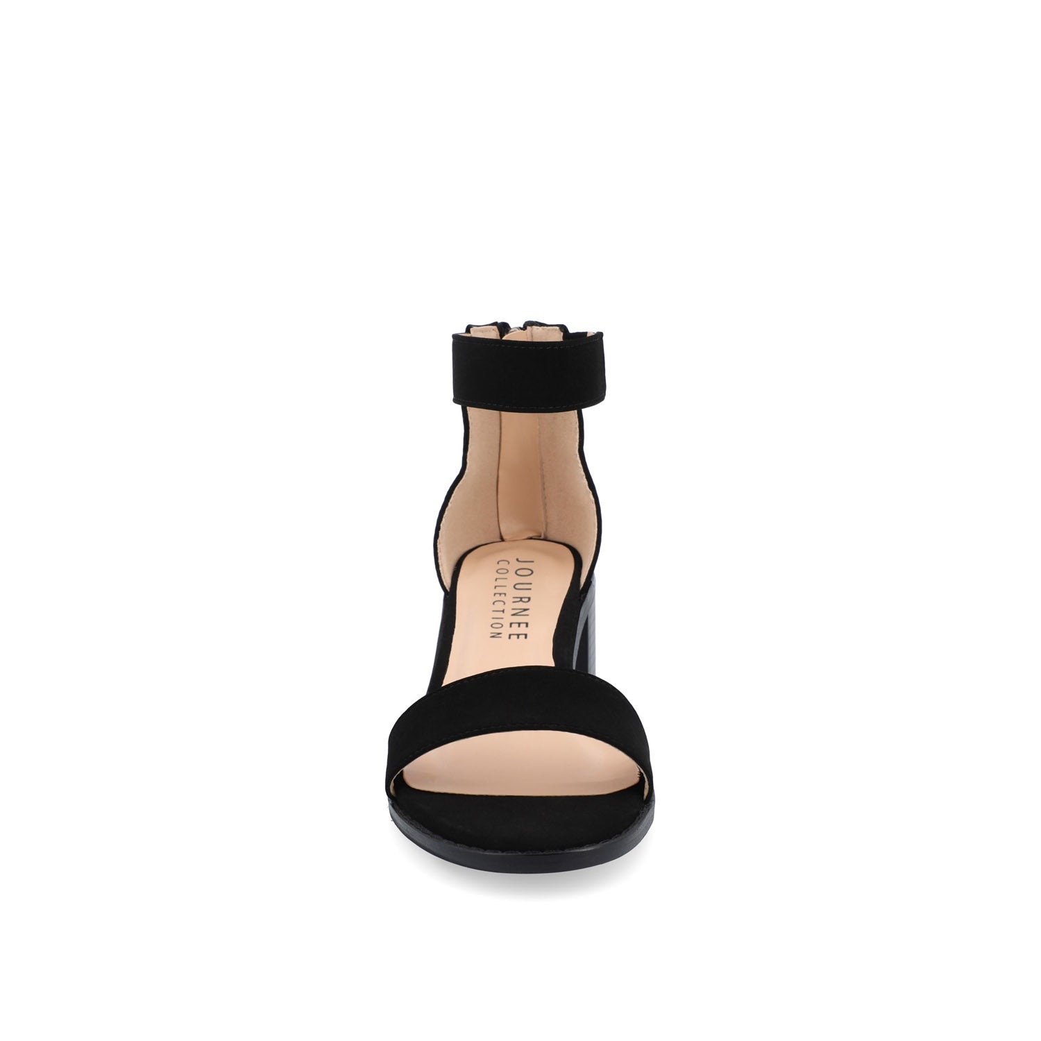 PERCY STRAPPY HEELS IN VEGAN LEATHER