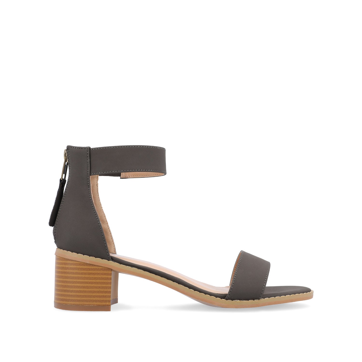 PERCY STRAPPY HEELS IN VEGAN LEATHER