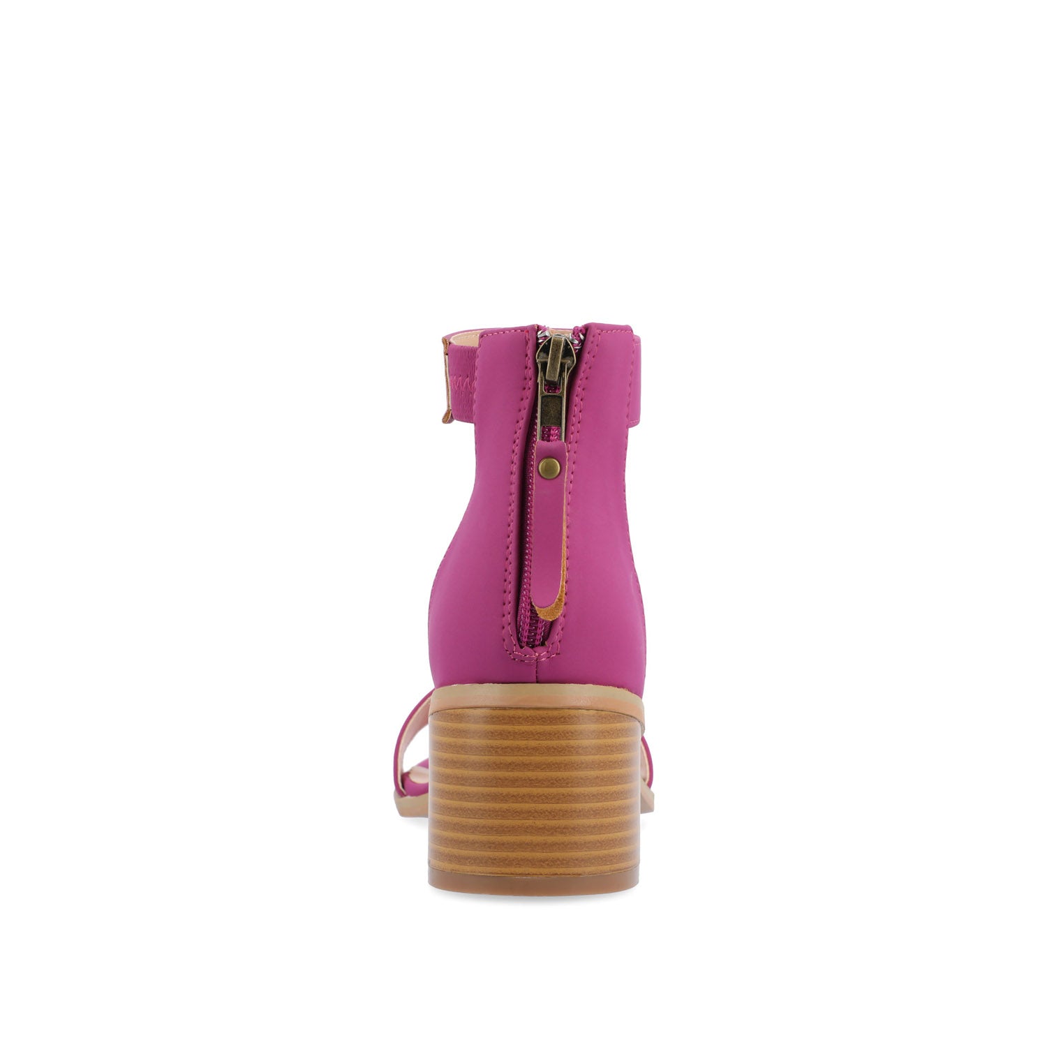 PERCY STRAPPY HEELS IN VEGAN LEATHER