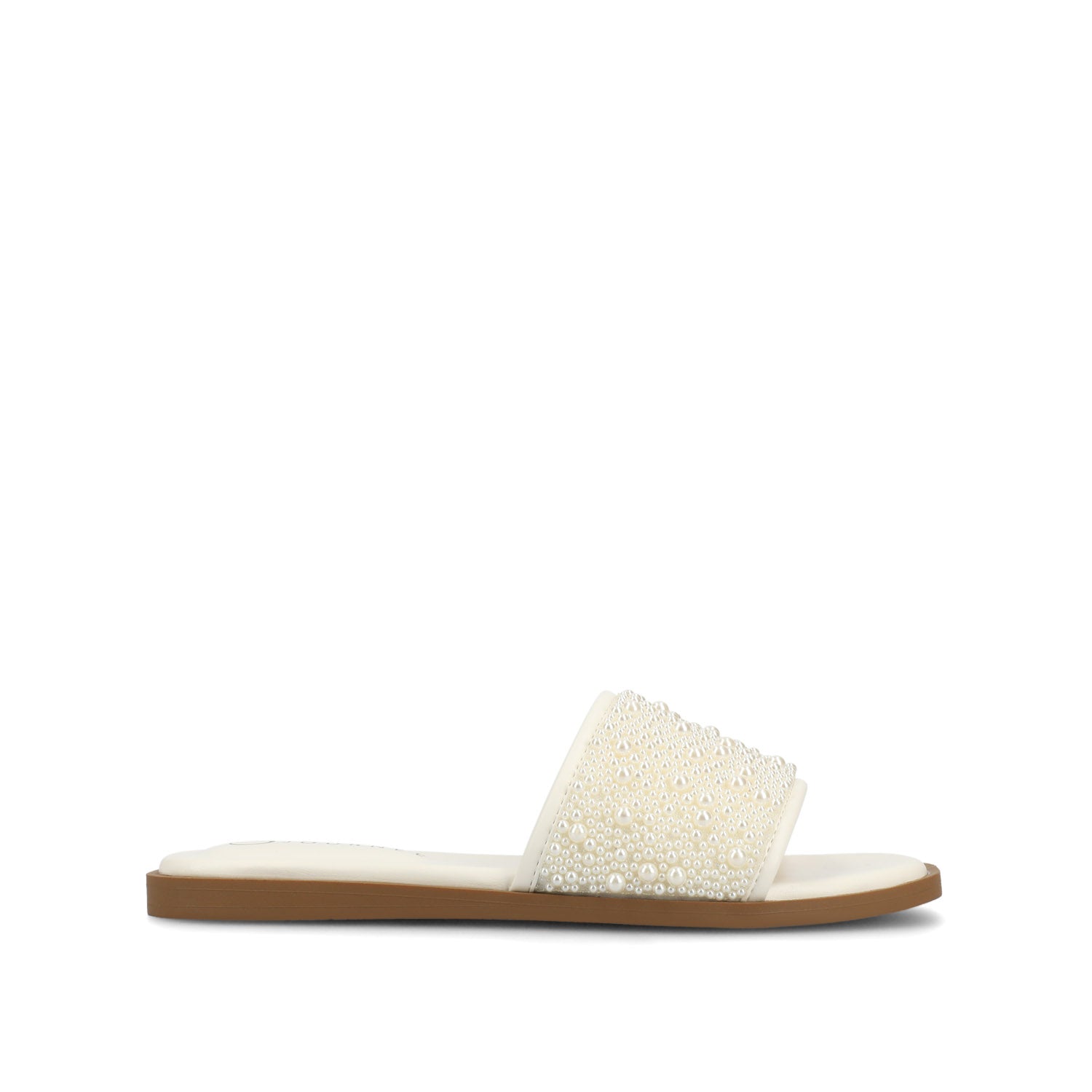 PRECLY EVENING FLAT SANDALS - White