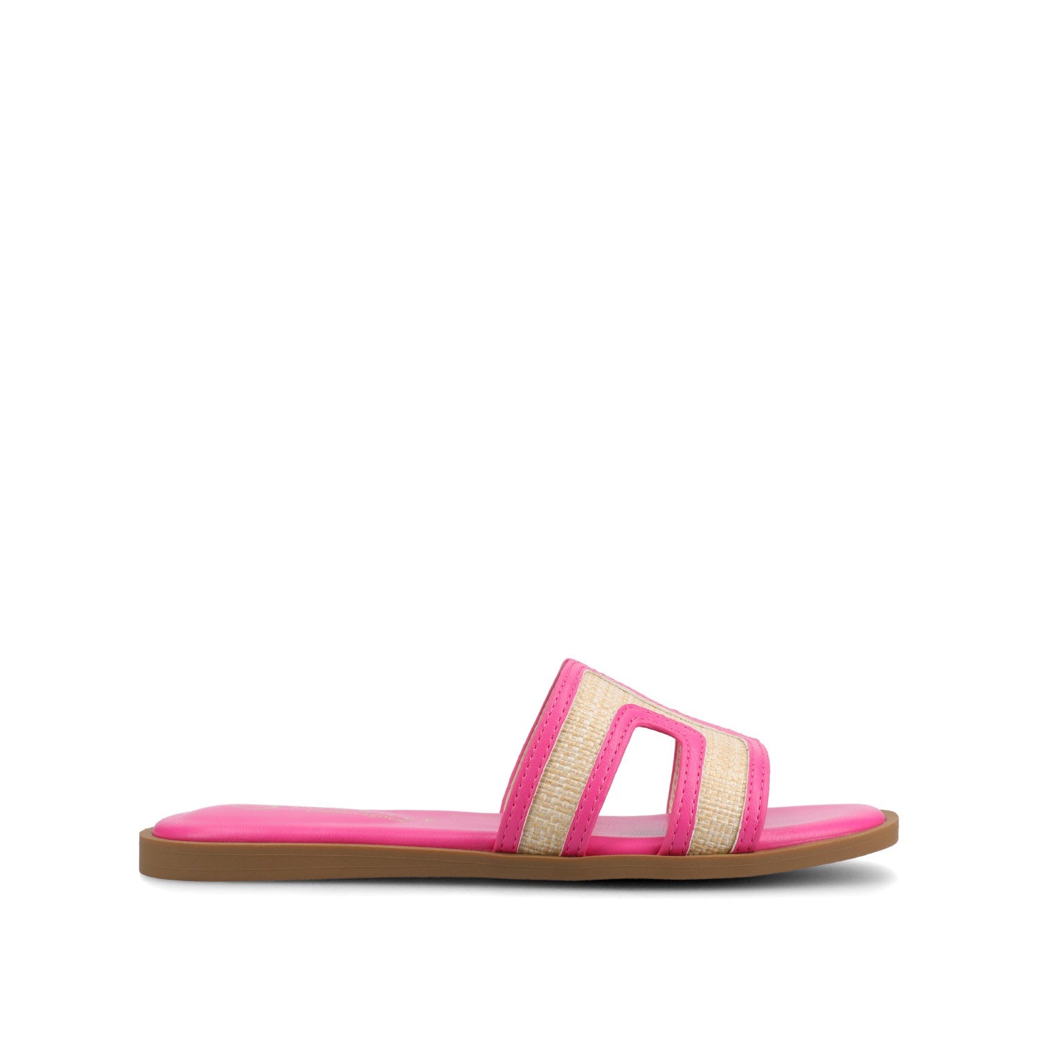 pink flat dress sandals Patricia Green Palm Beach Flat Sandal Hot Pink / 6