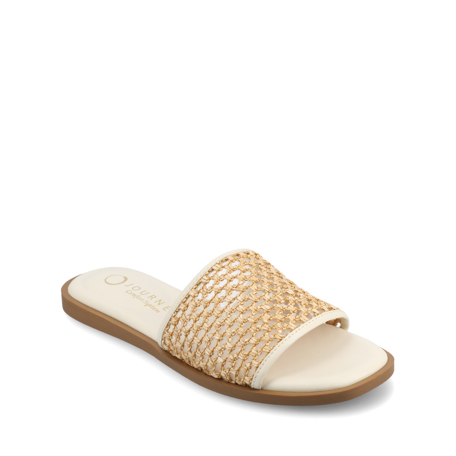 PRISILLA SLIDE SANDALS IN STATEMENT