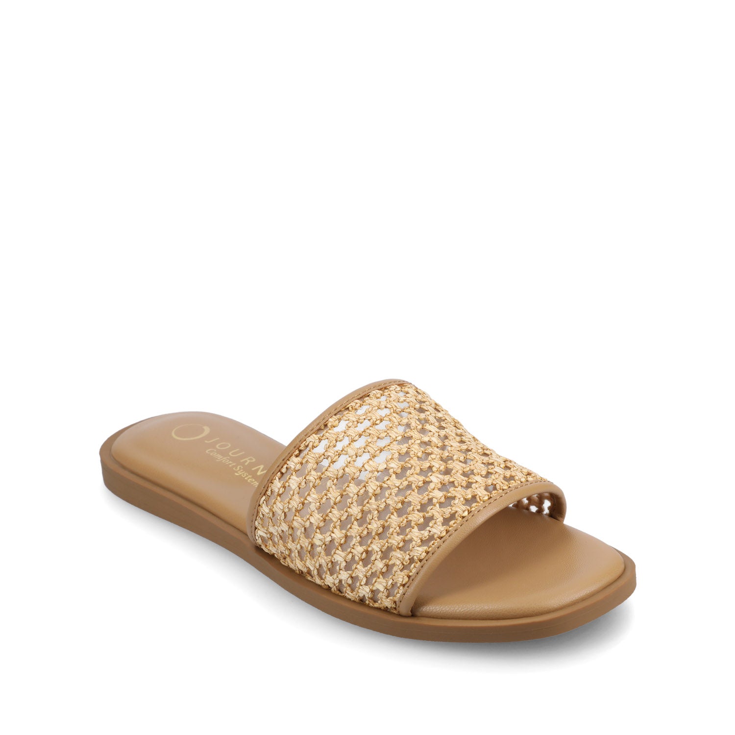 PRISILLA SLIDE SANDALS IN STATEMENT