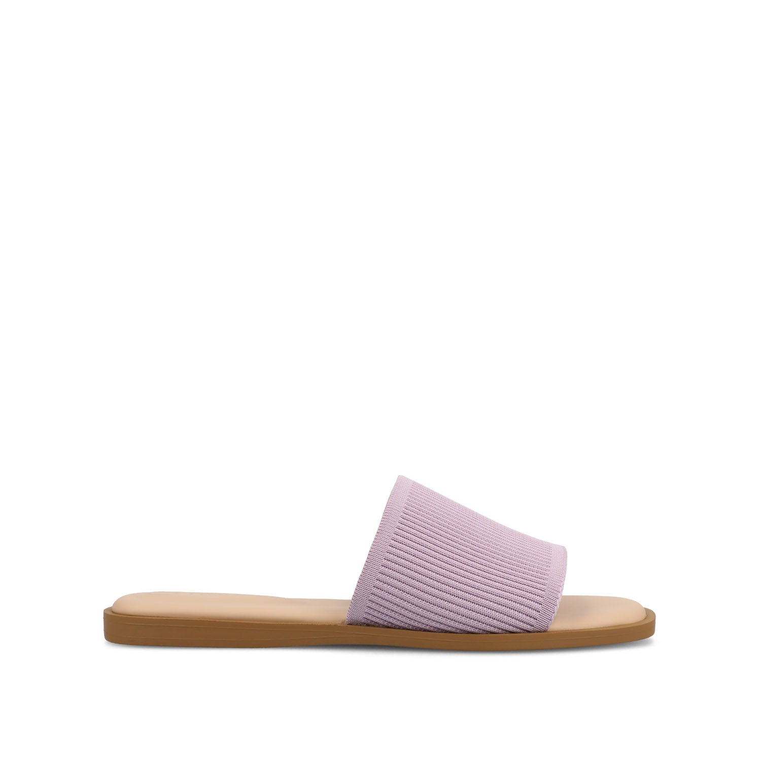 PRISILLA SLIDE SANDALS IN STATEMENT - Lilac